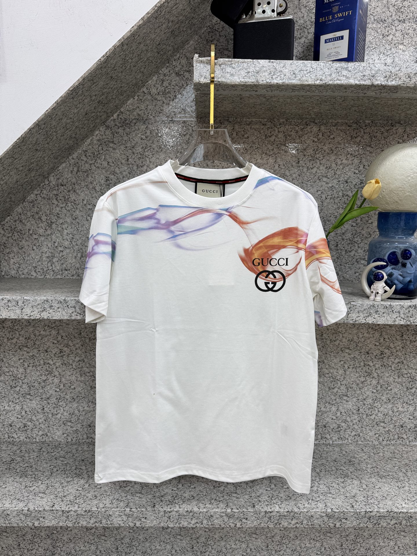 グッチ サイドインターロッキングジープリント ティーシャツ アイボリー 詳細画像 2