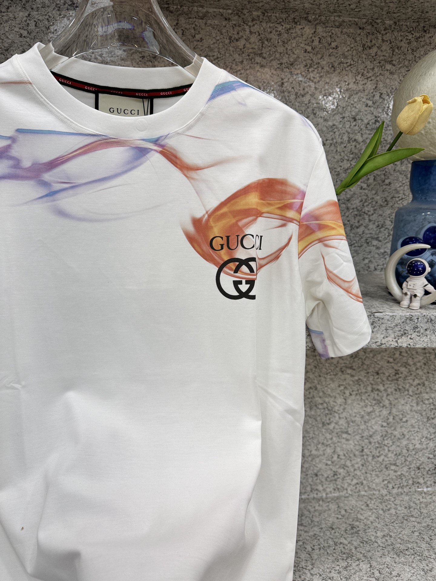 グッチ サイドインターロッキングジープリント ティーシャツ アイボリー 画像 6