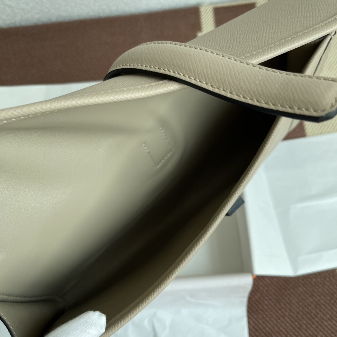 エルメス ジジェ エラン 29 エプソン クラッチ トレンチグレー H048490 画像 7
