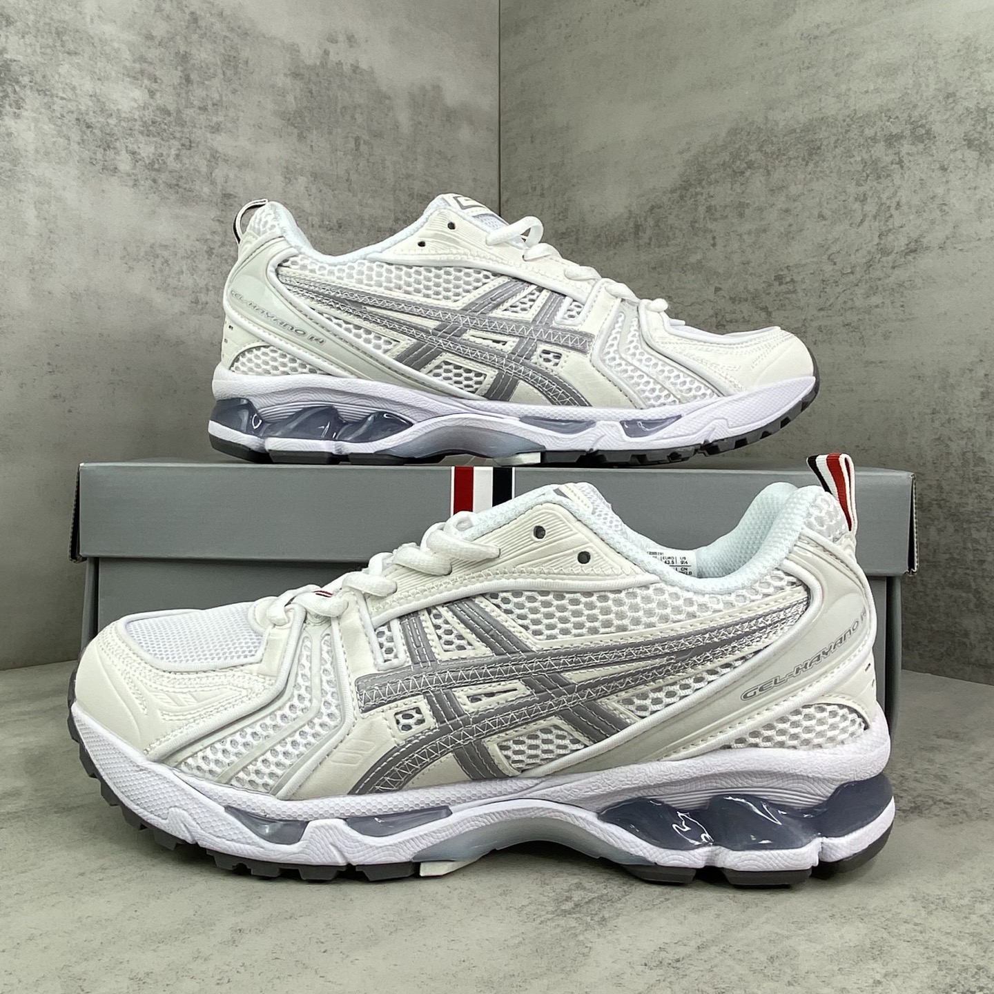 トム ブラウン x アシックス Gel-Kayano 14 ホワイト 画像 9