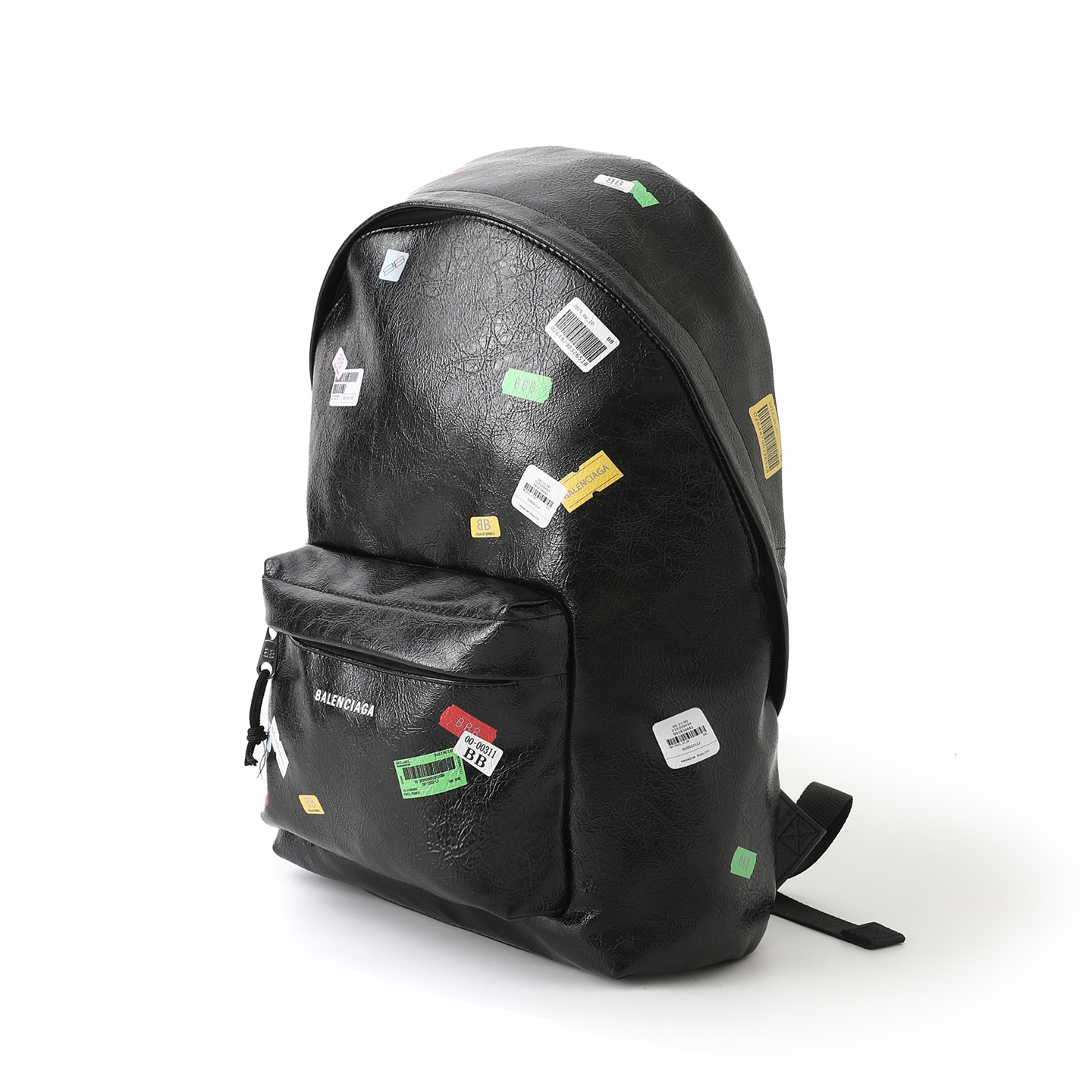 バレンシアガ Explorer ステッカー バックパック ブラック 詳細画像 1