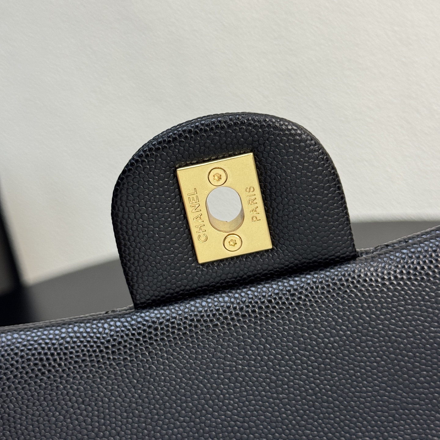 シャネル CF トップハンドル フラップバッグ ブラック 2432 画像 7