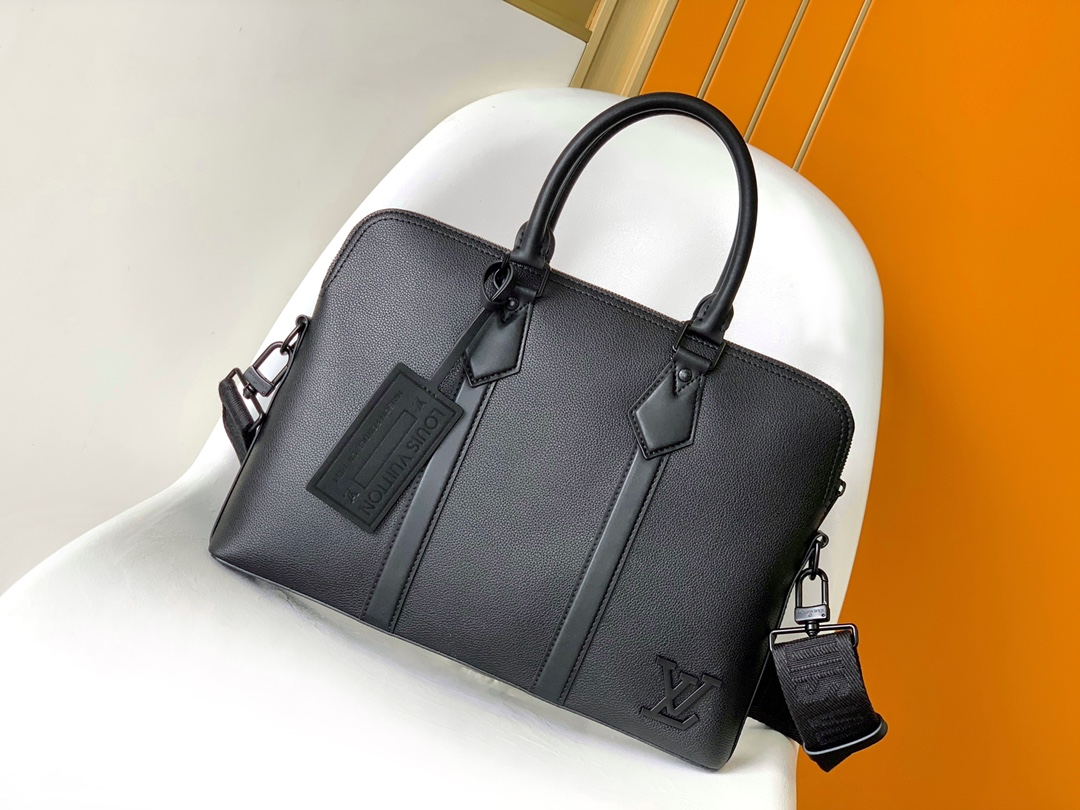 ルイ・ヴィトン LV アエログラム ブリーフケース ブルー M21440 詳細画像 1
