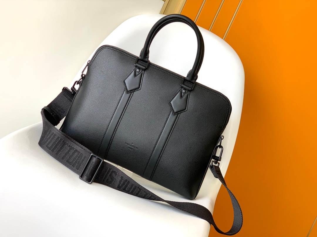 ルイ・ヴィトン LV アエログラム ブリーフケース ブルー M21440 詳細画像 3
