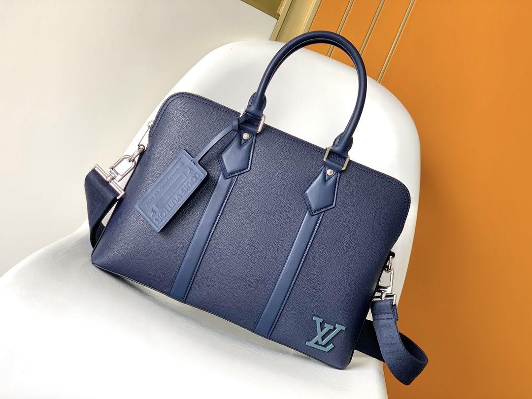 ルイ・ヴィトン LV アエログラム ブリーフケース ブラック M59159 詳細画像 1