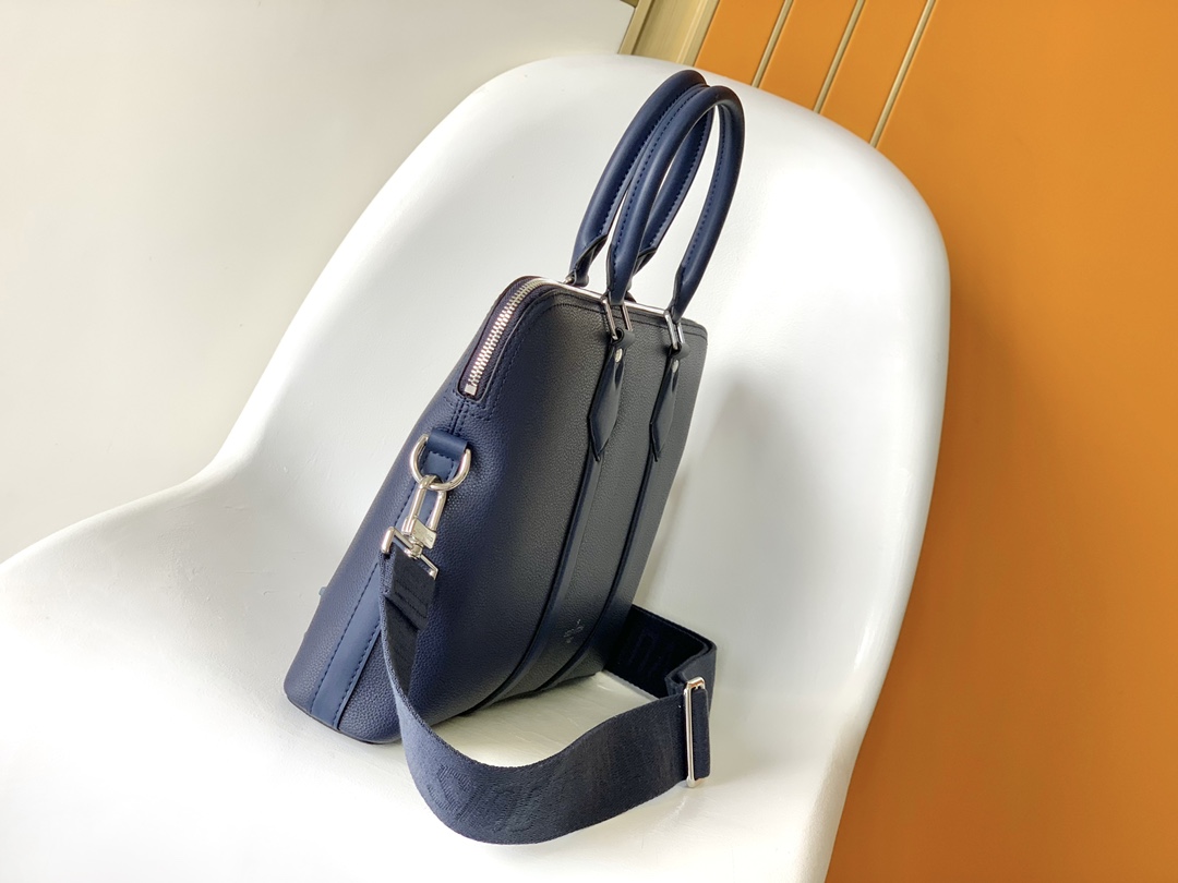 ルイ・ヴィトン LV アエログラム ブリーフケース ブラック M59159 詳細画像 2