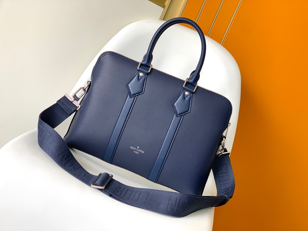 ルイ・ヴィトン LV アエログラム ブリーフケース ブラック M59159 詳細画像 3