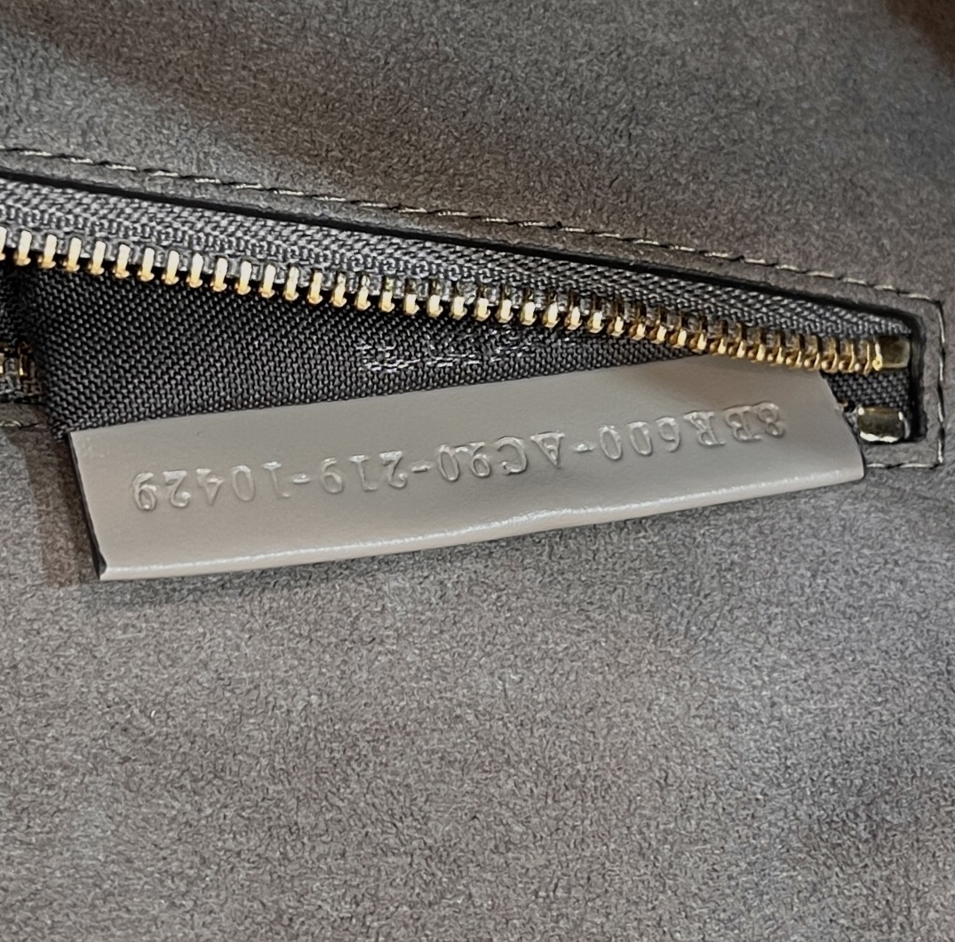 フェンディ バゲット シェニール FFバッグ ダブグレー 0159 画像 8