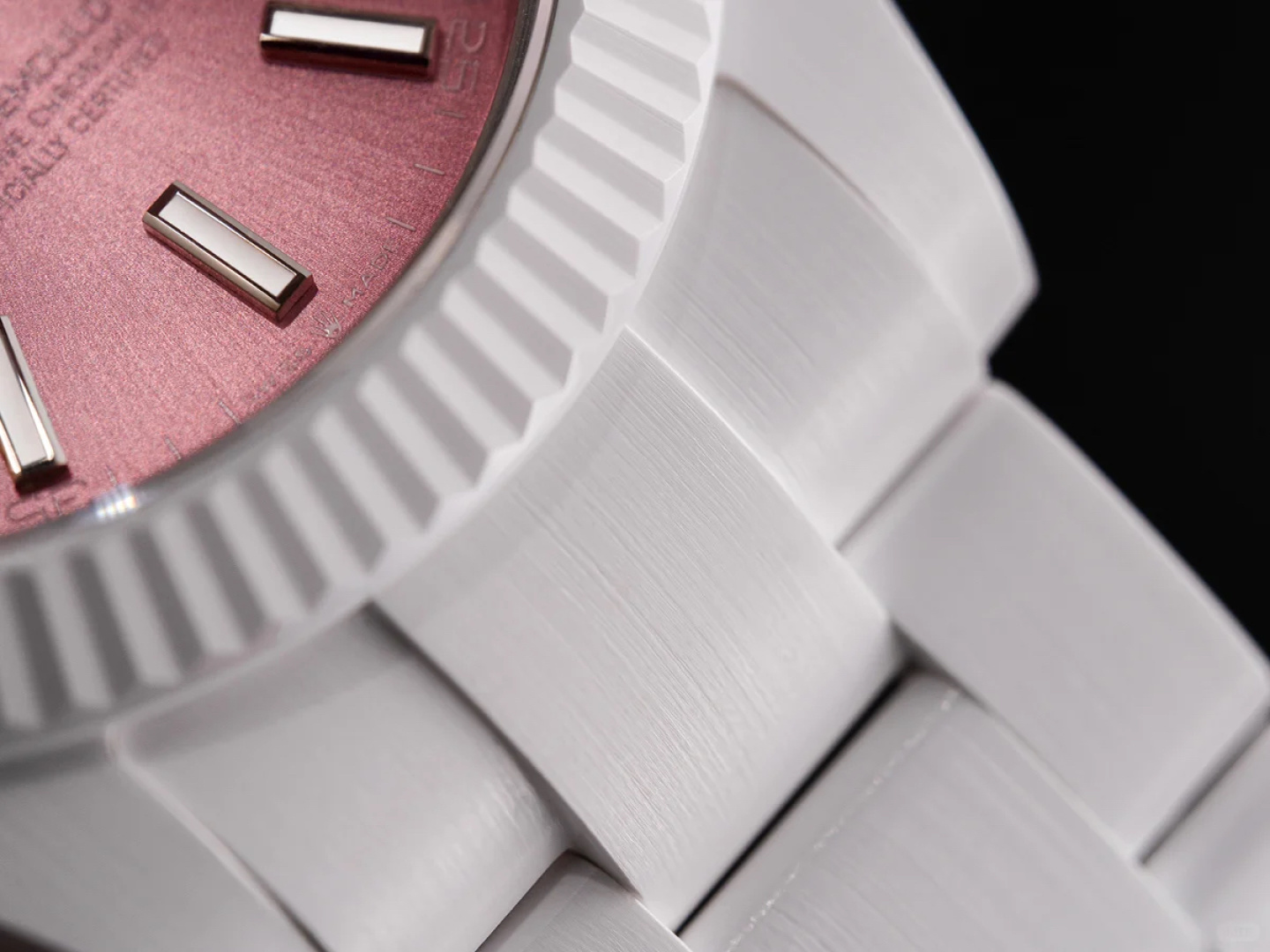 ロレックス デイトジャスト AETリモールド 41mm セラミック ピンクダイヤル 画像 5