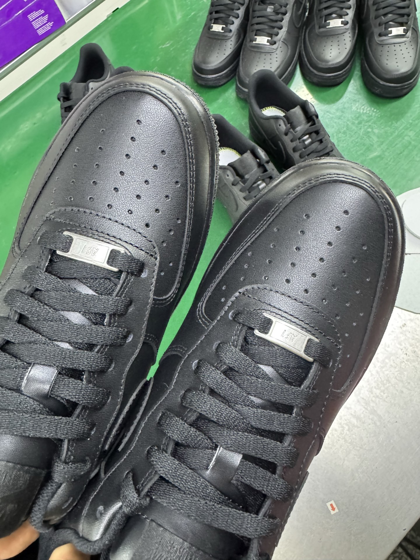 ナイキ Air Force 1 ローカット 07 ブラック CW2288-001 画像 6
