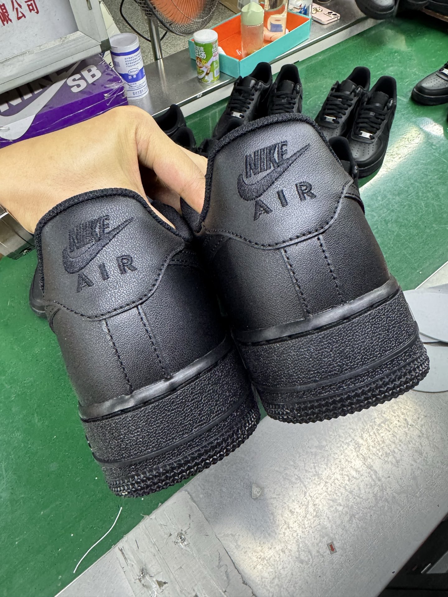 ナイキ Air Force 1 ローカット 07 ブラック CW2288-001 画像 8