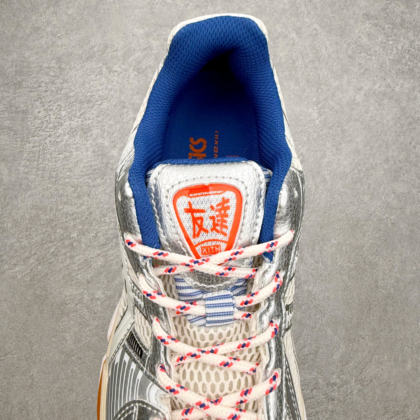アシックス Gel-Kayano 12.1 ローカット ランニングシューズ ホワイト オレンジ 画像 5
