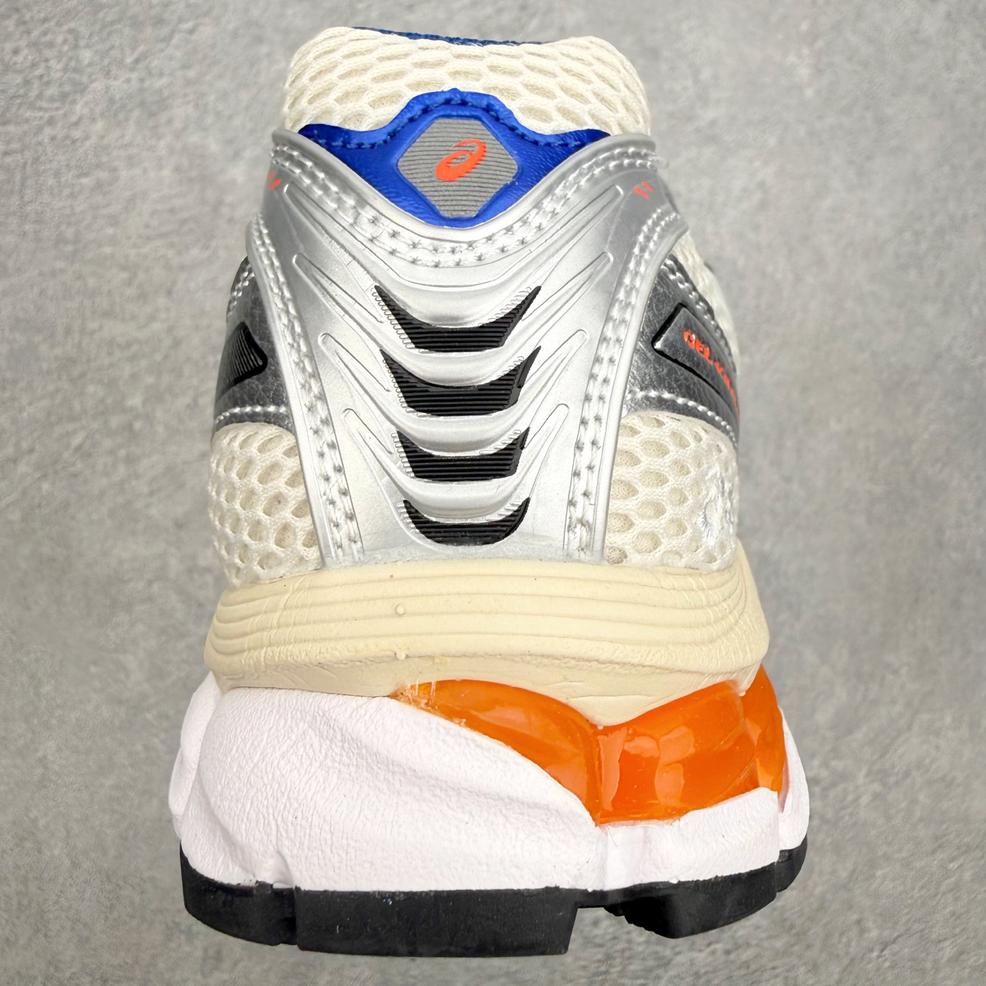 アシックス Gel-Kayano 12.1 ローカット ランニングシューズ ホワイト オレンジ 画像 8
