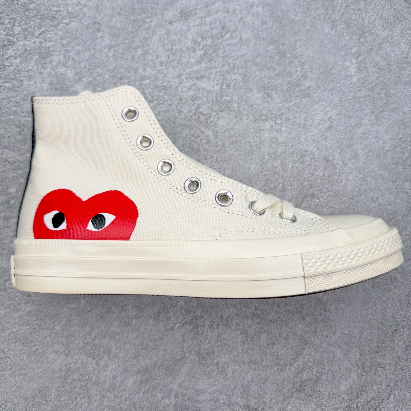 コンバース Chuck All Star 1970S CDG Play ハイカット ブラック 詳細画像 2