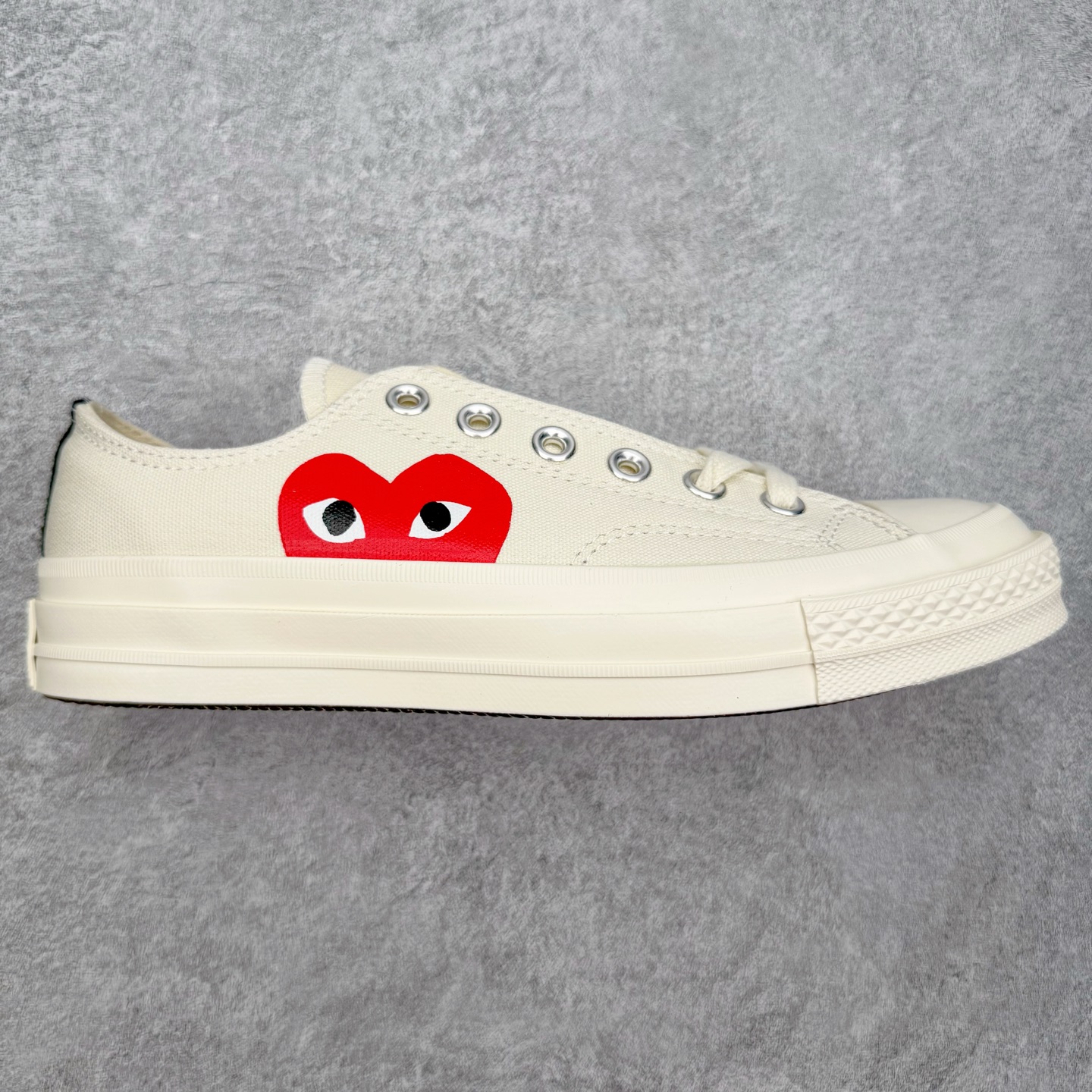 コンバース Chuck All Star 1970S CDG Play ローカット ブラック 詳細画像 2