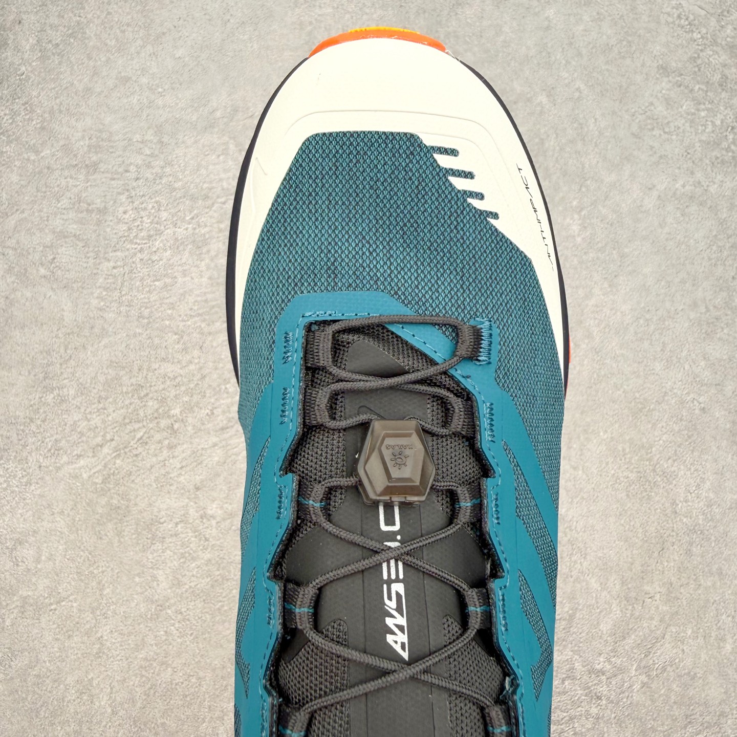 カイラス FUGA EX3 GTX ローカット トレイルシューズ ブルー オレンジ 画像 4