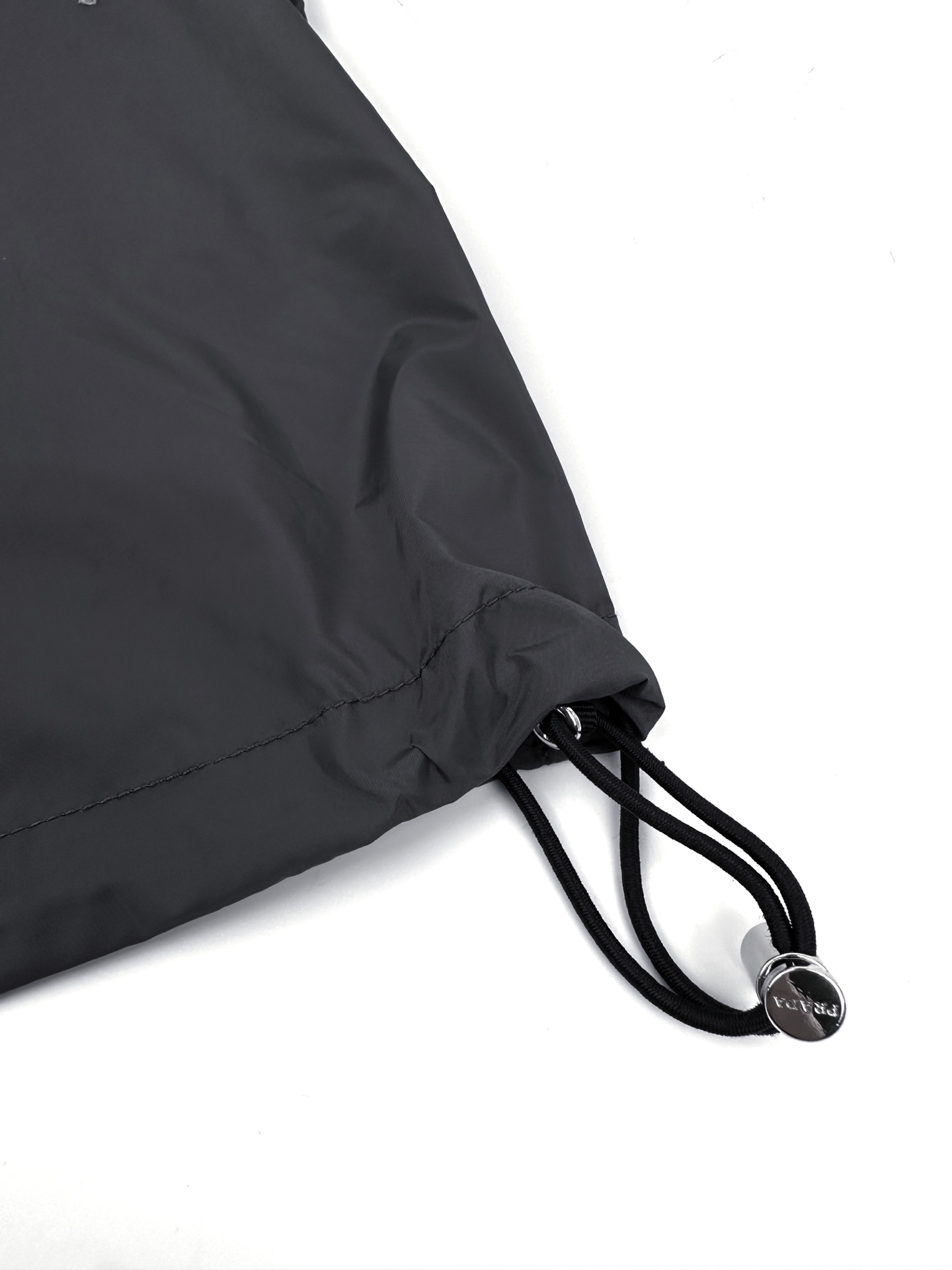プラダ Re-Nylon トライアングルロゴ ポケットシャツ グレー 画像 8
