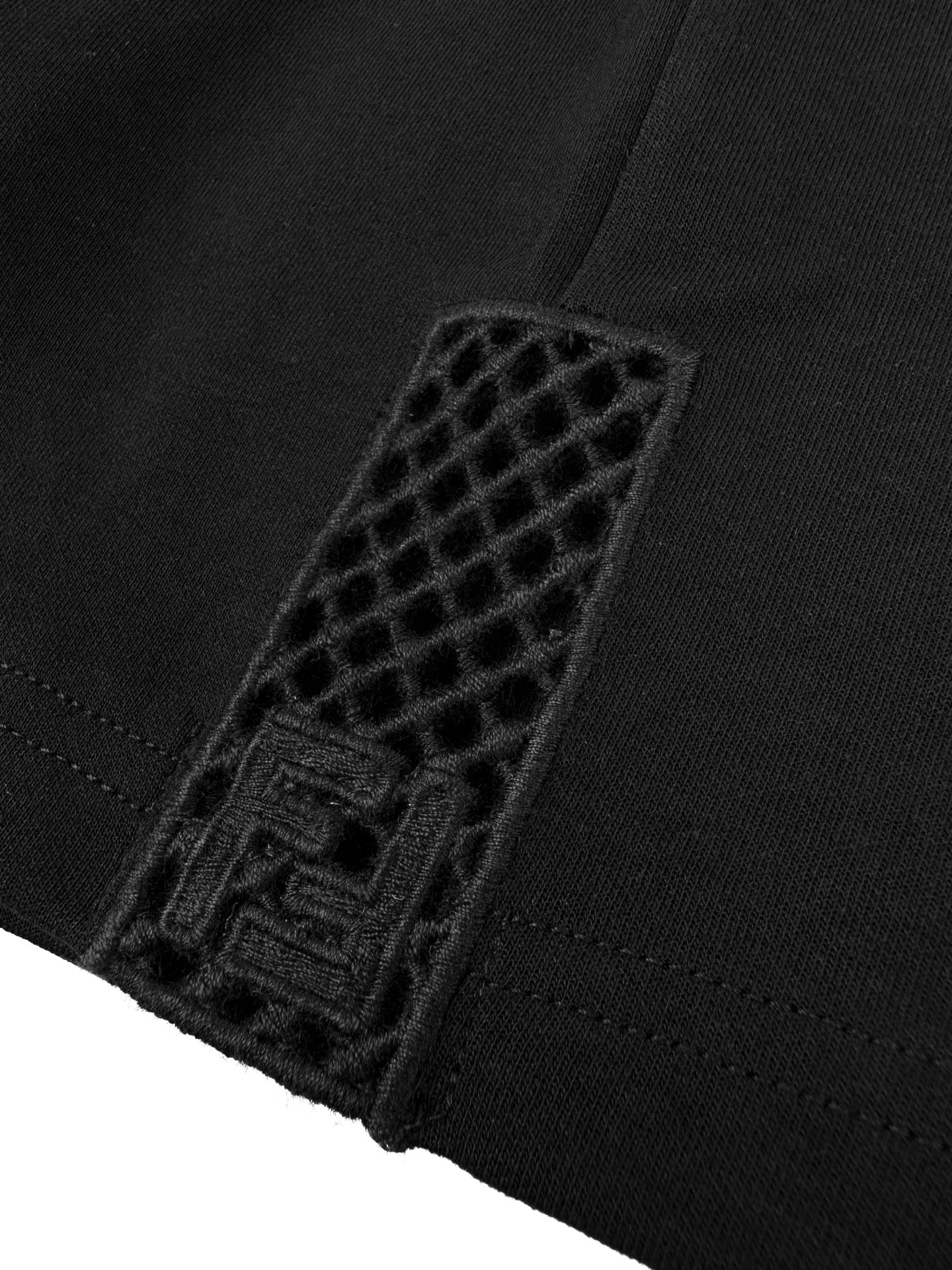 フェンディ FFメッシュインサート ドローストリングショーツ ブラック 画像 8