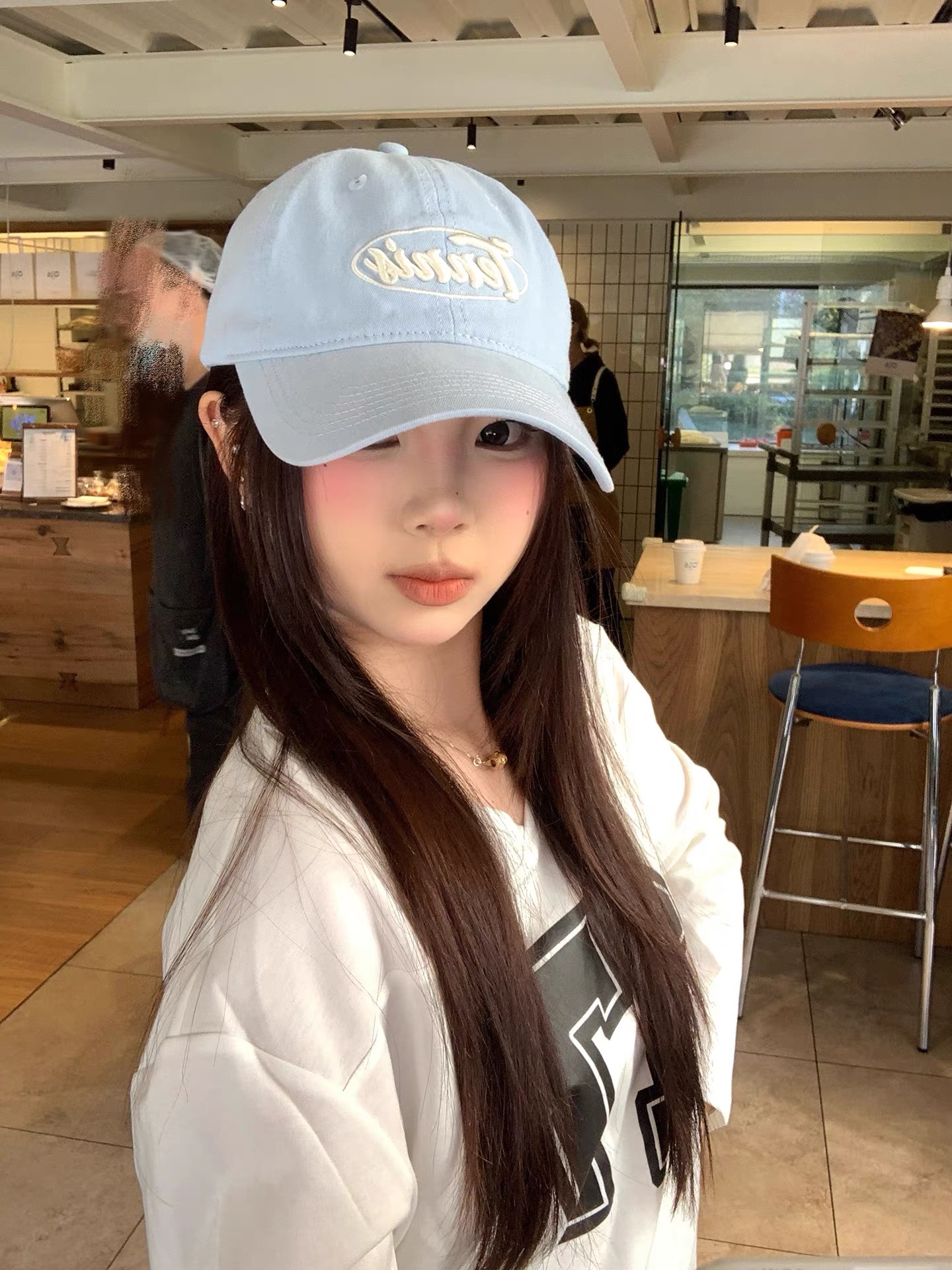 テニス ロゴ ハット ブラック 画像 7