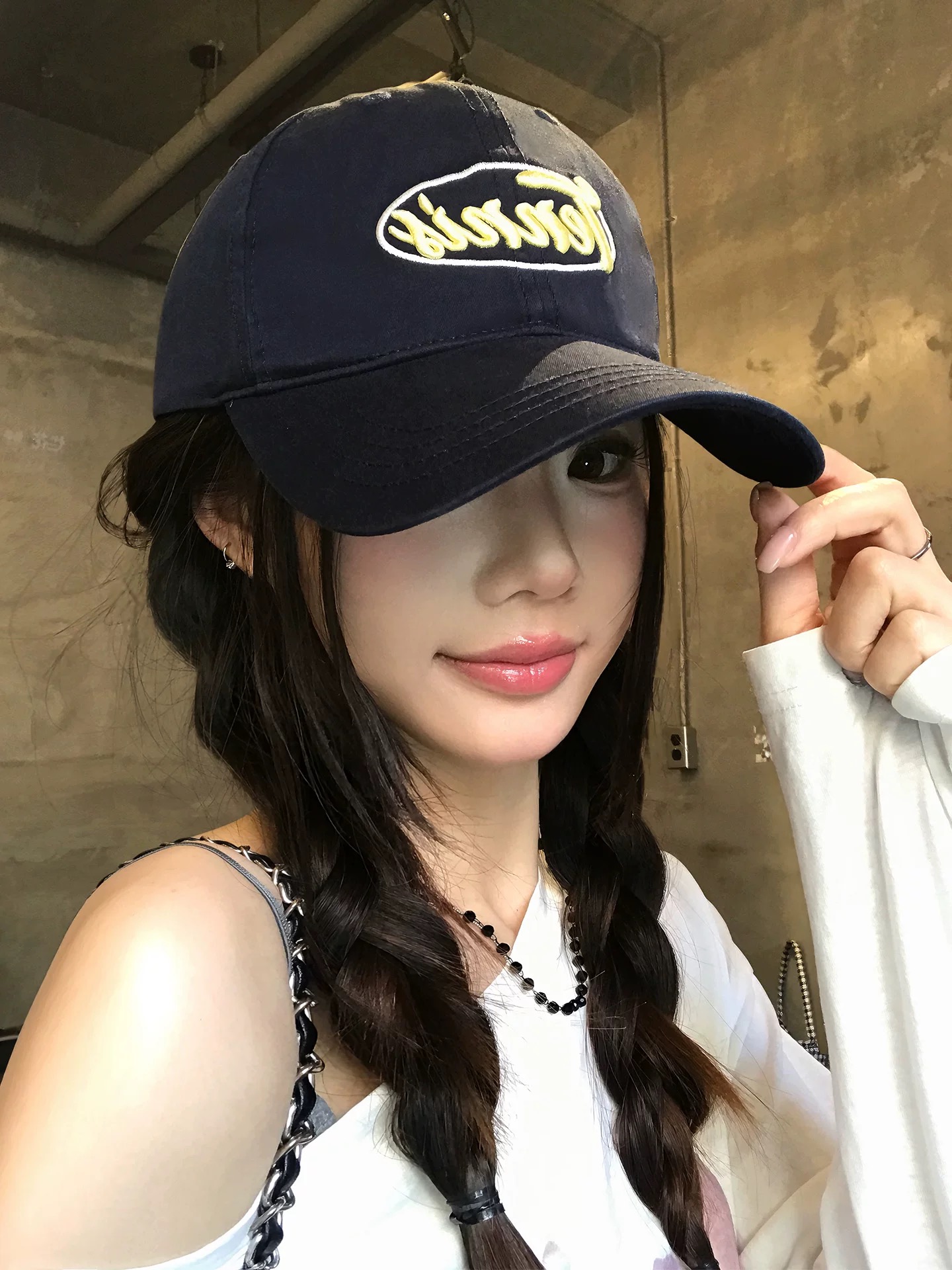テニス ロゴ ハット ブラック 画像 9