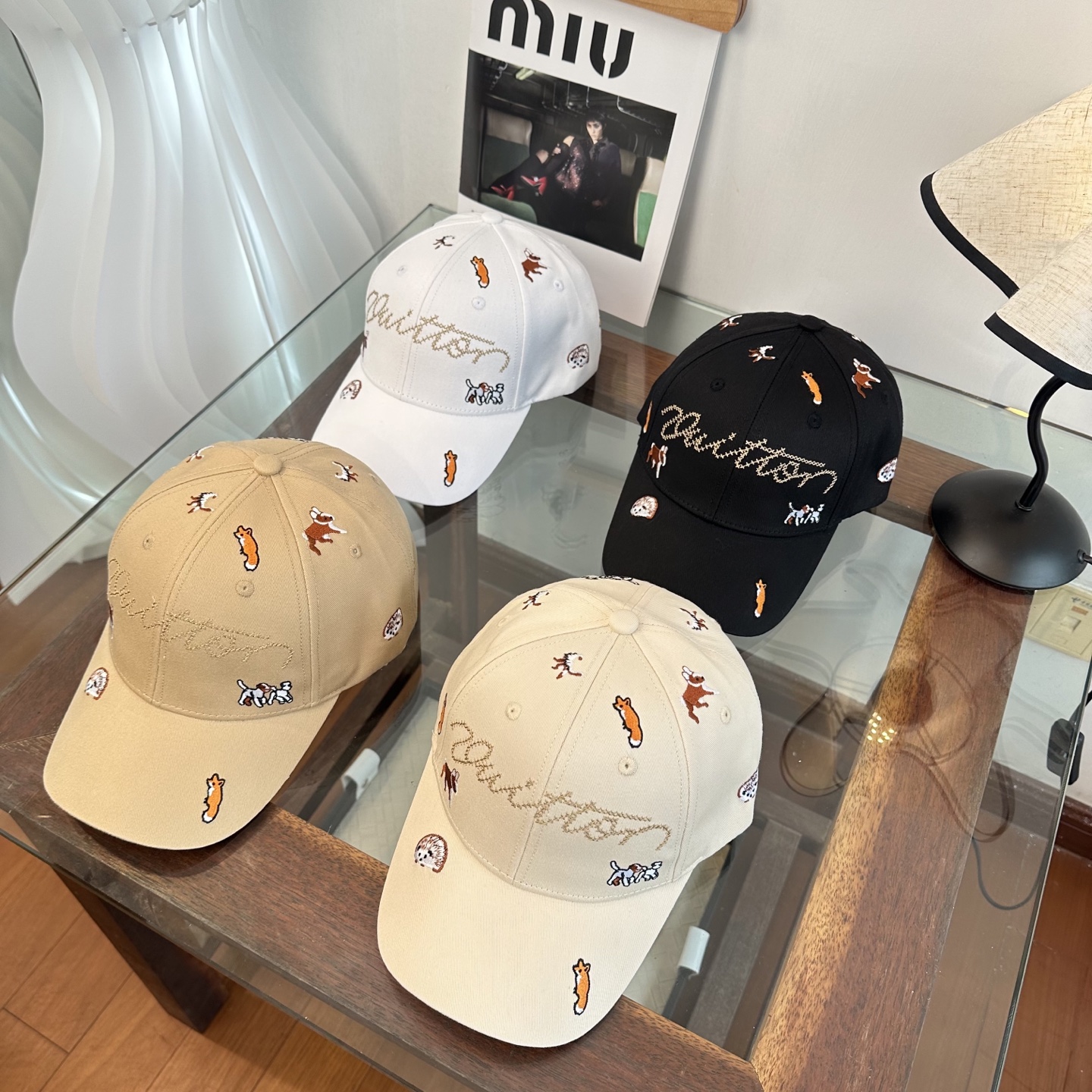 ルイ・ヴィトン スクリプト ロゴ ベースボールキャップ イエロー タン トーン F0F0D8 画像 9