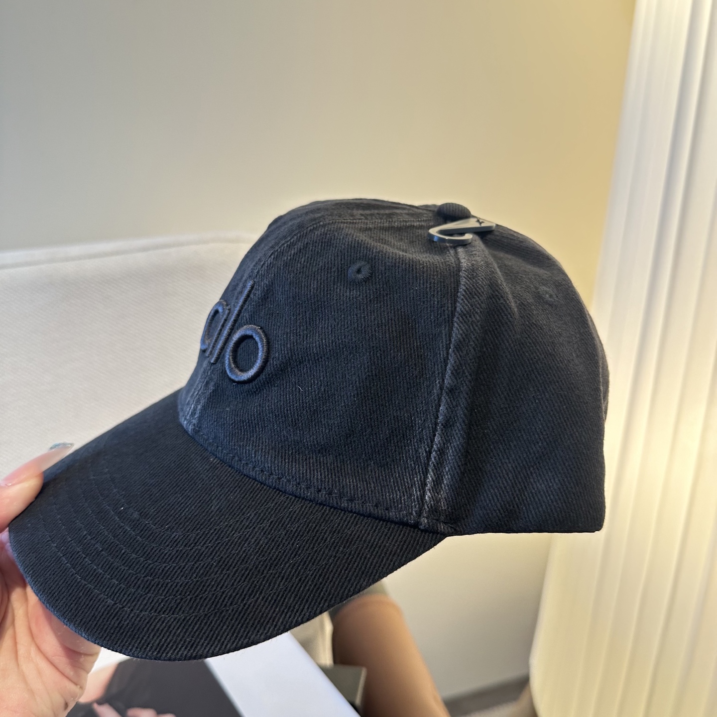 アロ アロ ロゴ ベースボールキャップ ブルー 画像 4