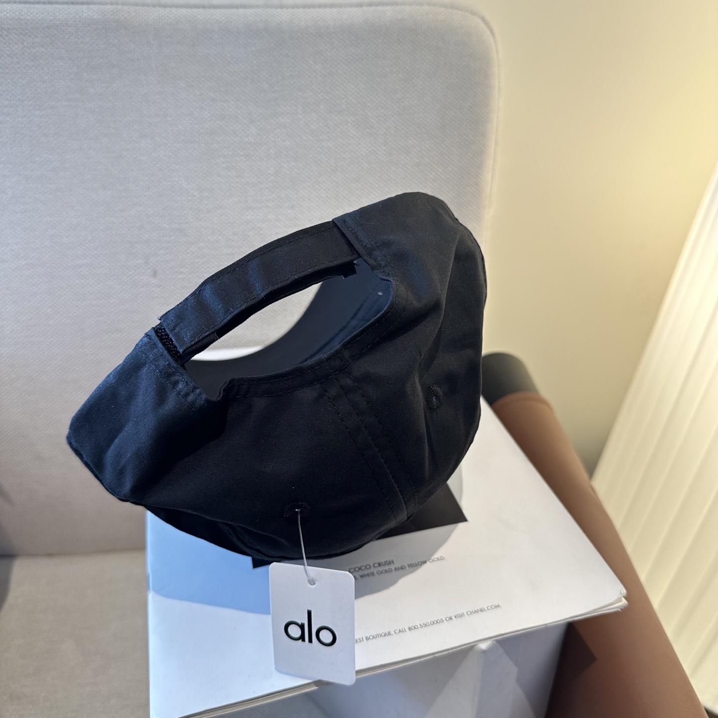 アロ アロ ロゴ ベースボールキャップ ライトグレー チャコール トーン A8A8A8 画像 8