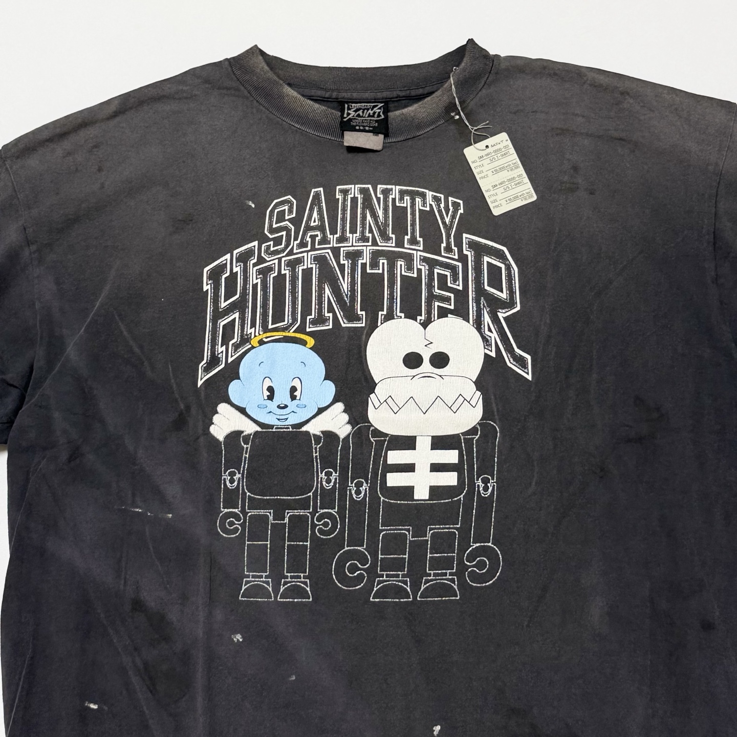 セント マイケル バウンティーハンター BH_SS TEE SKULL-K Baby-M ブラック 詳細画像 2