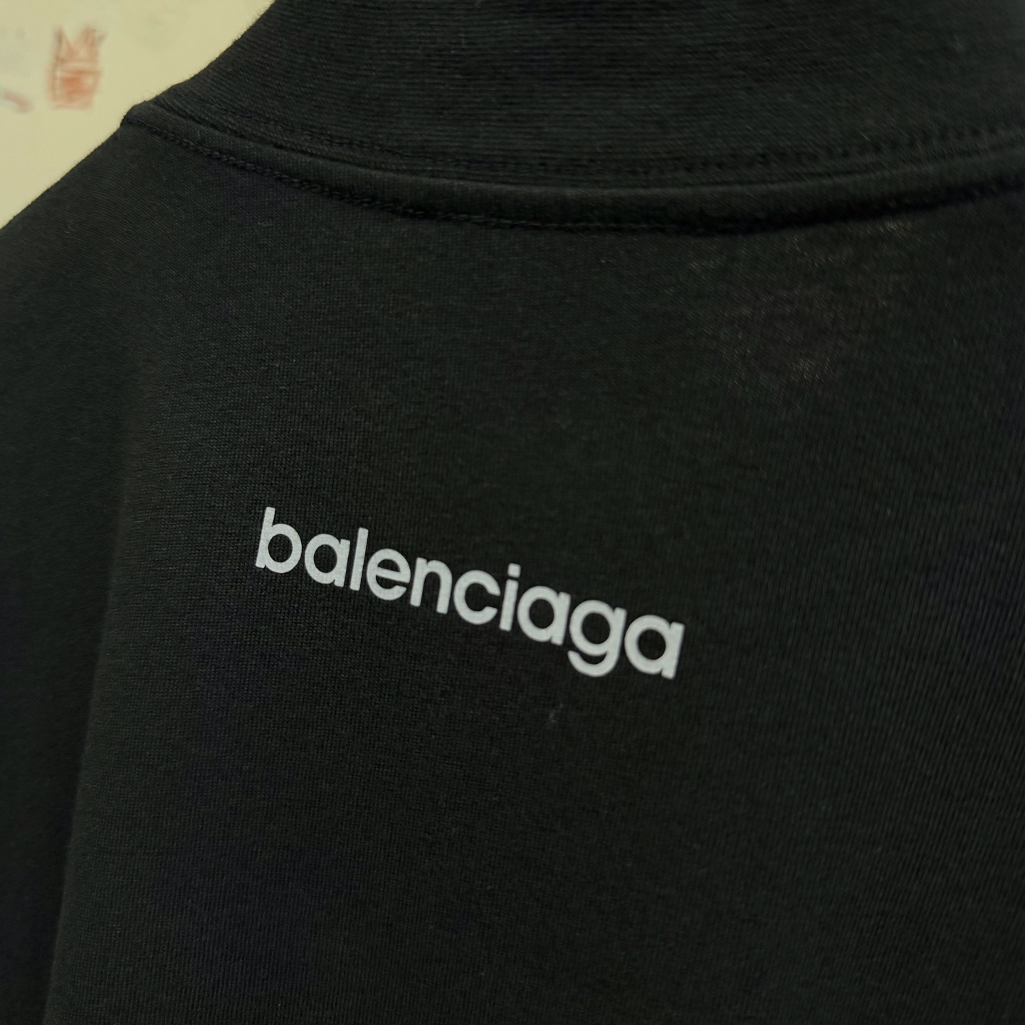 バレンシアガ 3Bスポーツアイコン オーバーサイズTシャツ ウォッシュブラック 0400026629978 画像 5