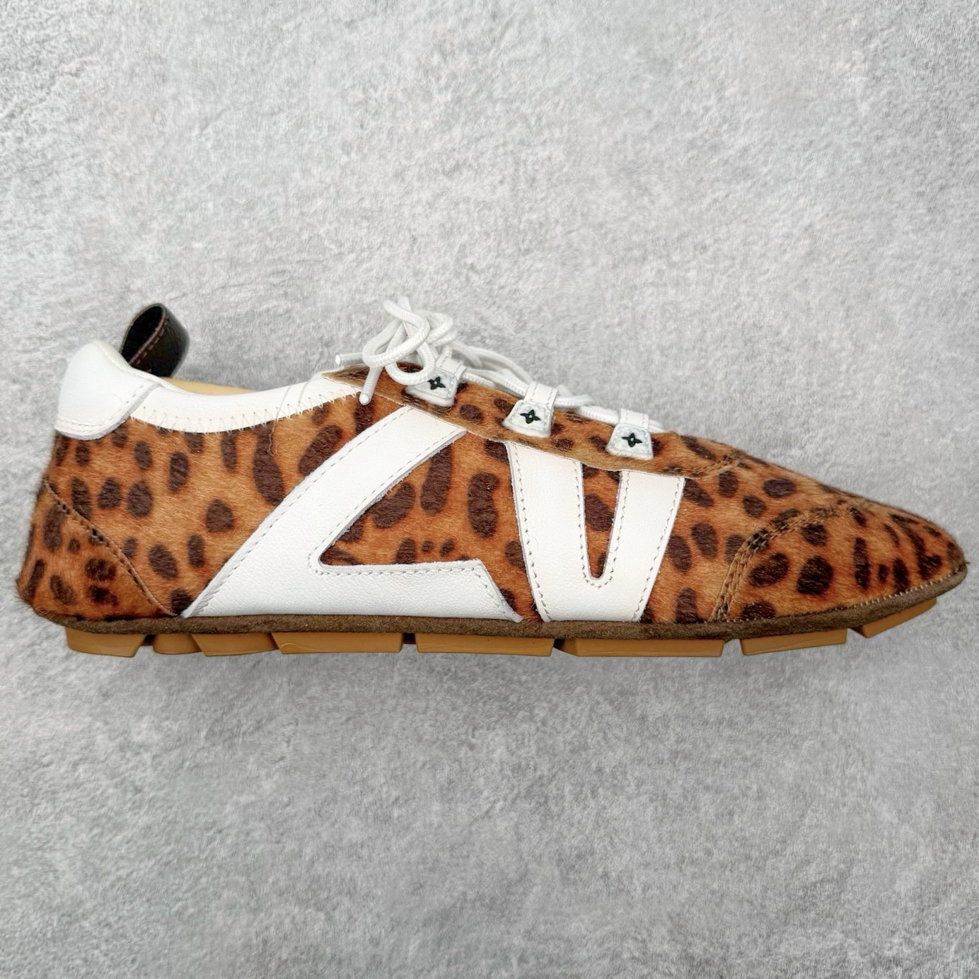 ルイ・ヴィトン LV Sneakerina ロートップシューズ イエロー ホワイト 詳細画像 2