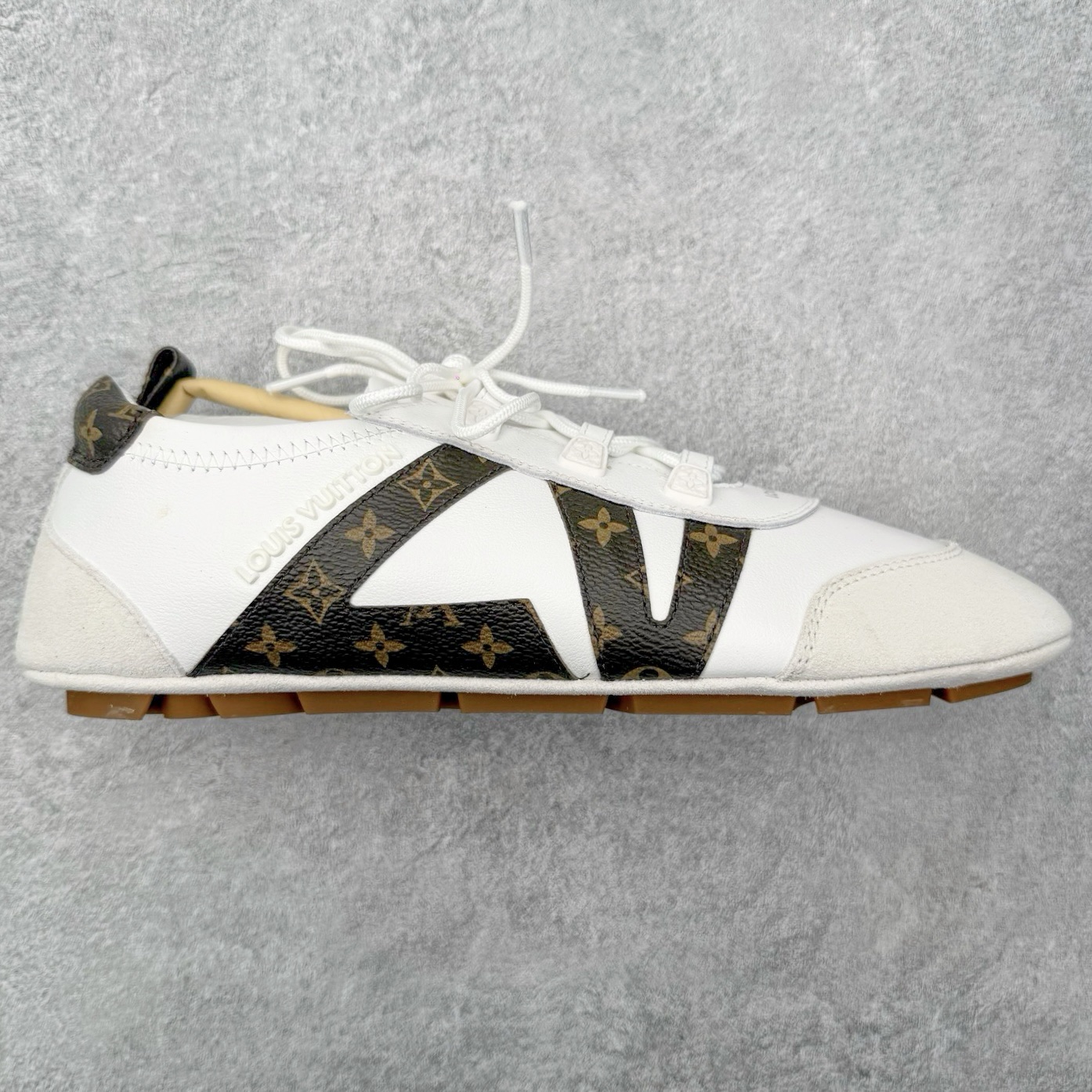 ルイ・ヴィトン LV Sneakerina ロートップシューズ イエロー ホワイト 画像 6