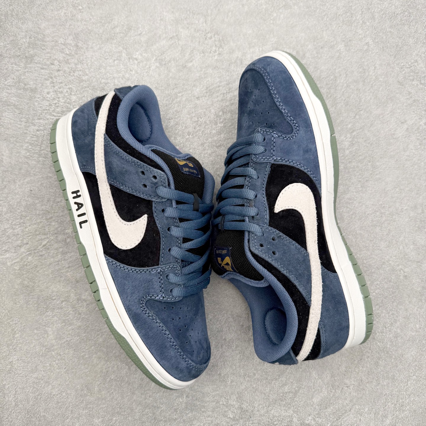 ナイキ SB Dunk Low Hail ブルー グレー HF3063-002 詳細画像 3