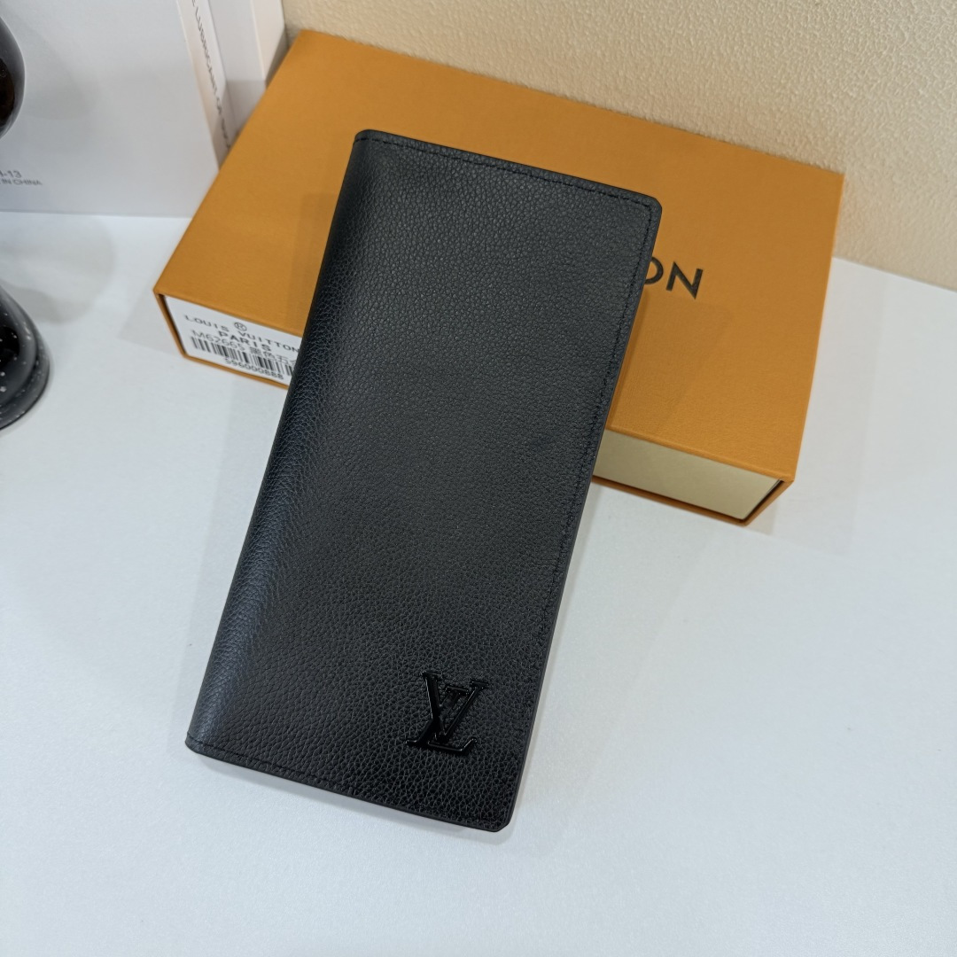 ルイ・ヴィトン Aerogram Brazza ウォレット ブラック M69980 詳細画像 1