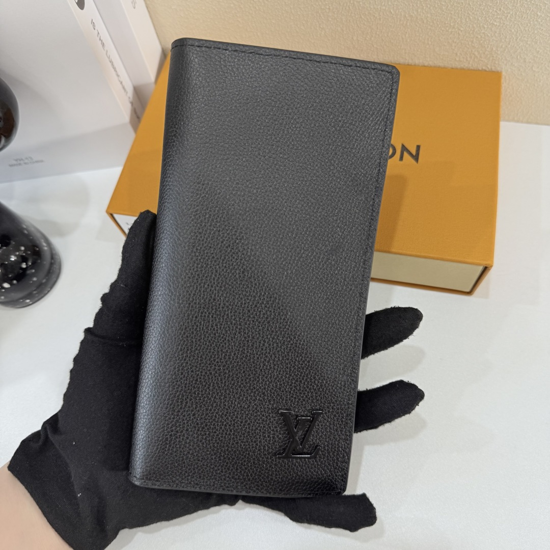 ルイ・ヴィトン Aerogram Brazza ウォレット ブラック M69980 詳細画像 3