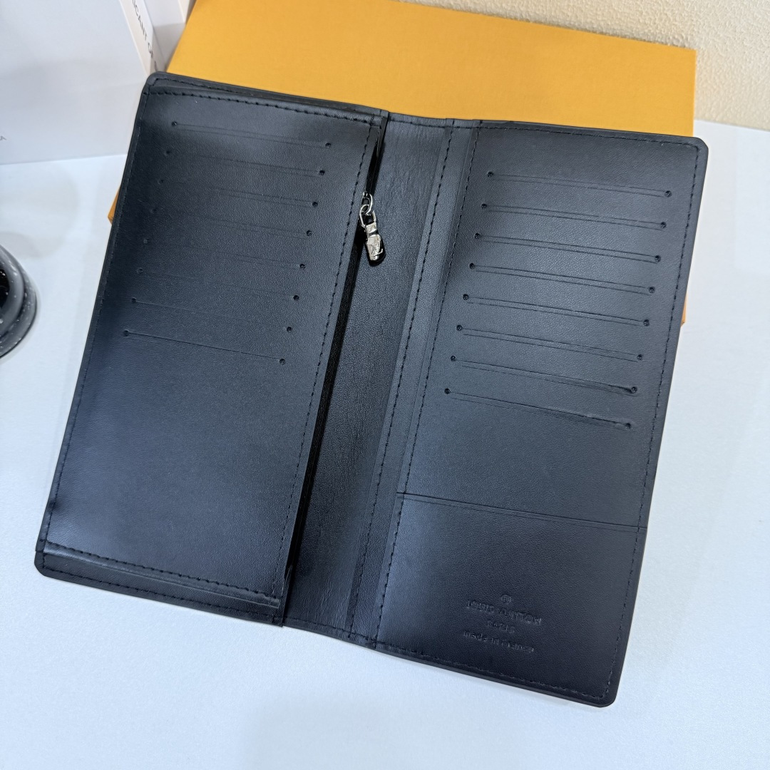 ルイ・ヴィトン Aerogram Brazza ウォレット ブラック M69980 画像 5