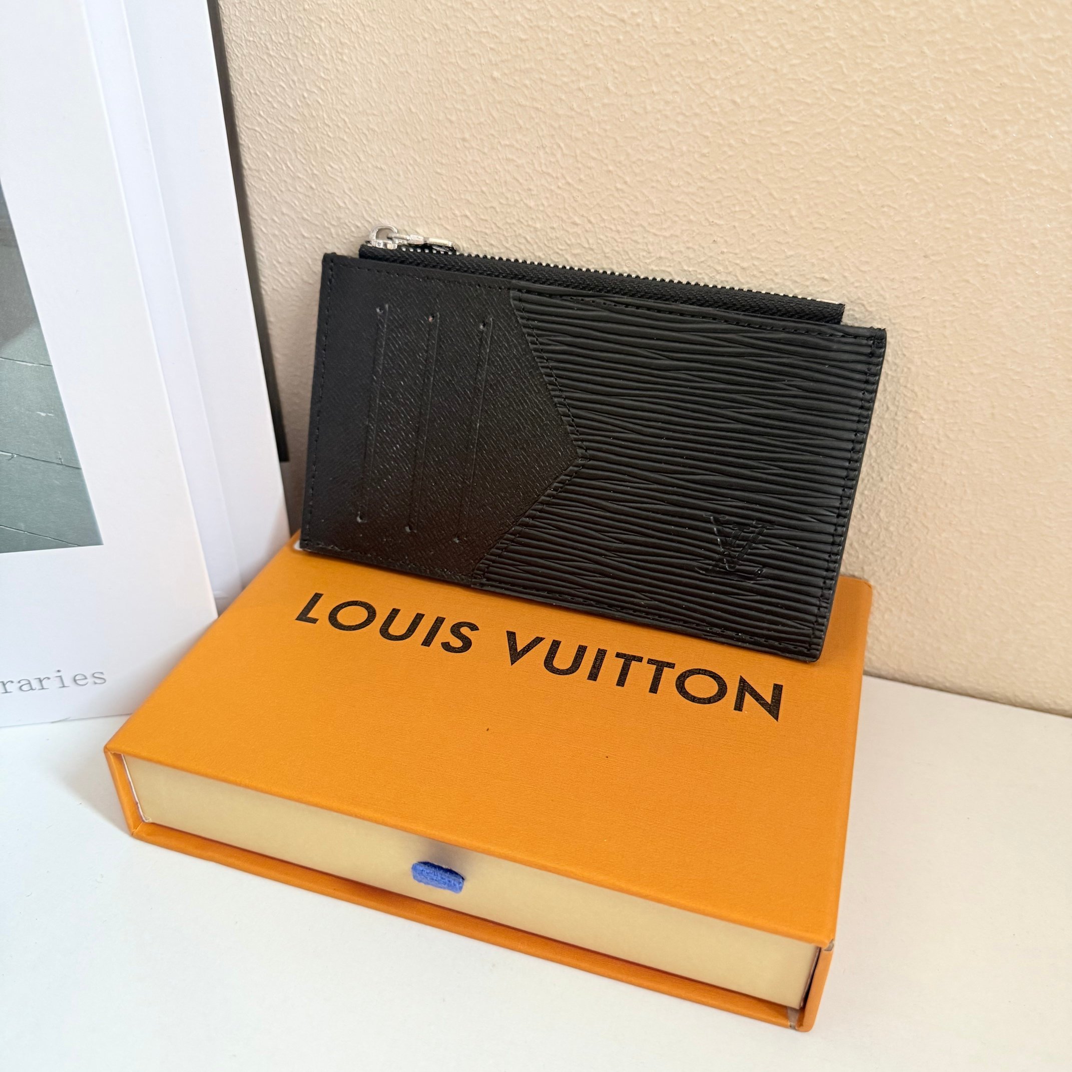 ルイ・ヴィトン Coin Card Holder ダミエ グラフィット ブラック N64038 詳細画像 2