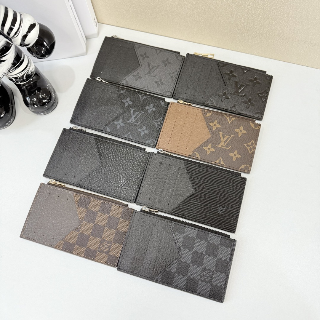 ルイ・ヴィトン Coin Card Holder モノグラム マカサー ブラウン N64038 画像 8
