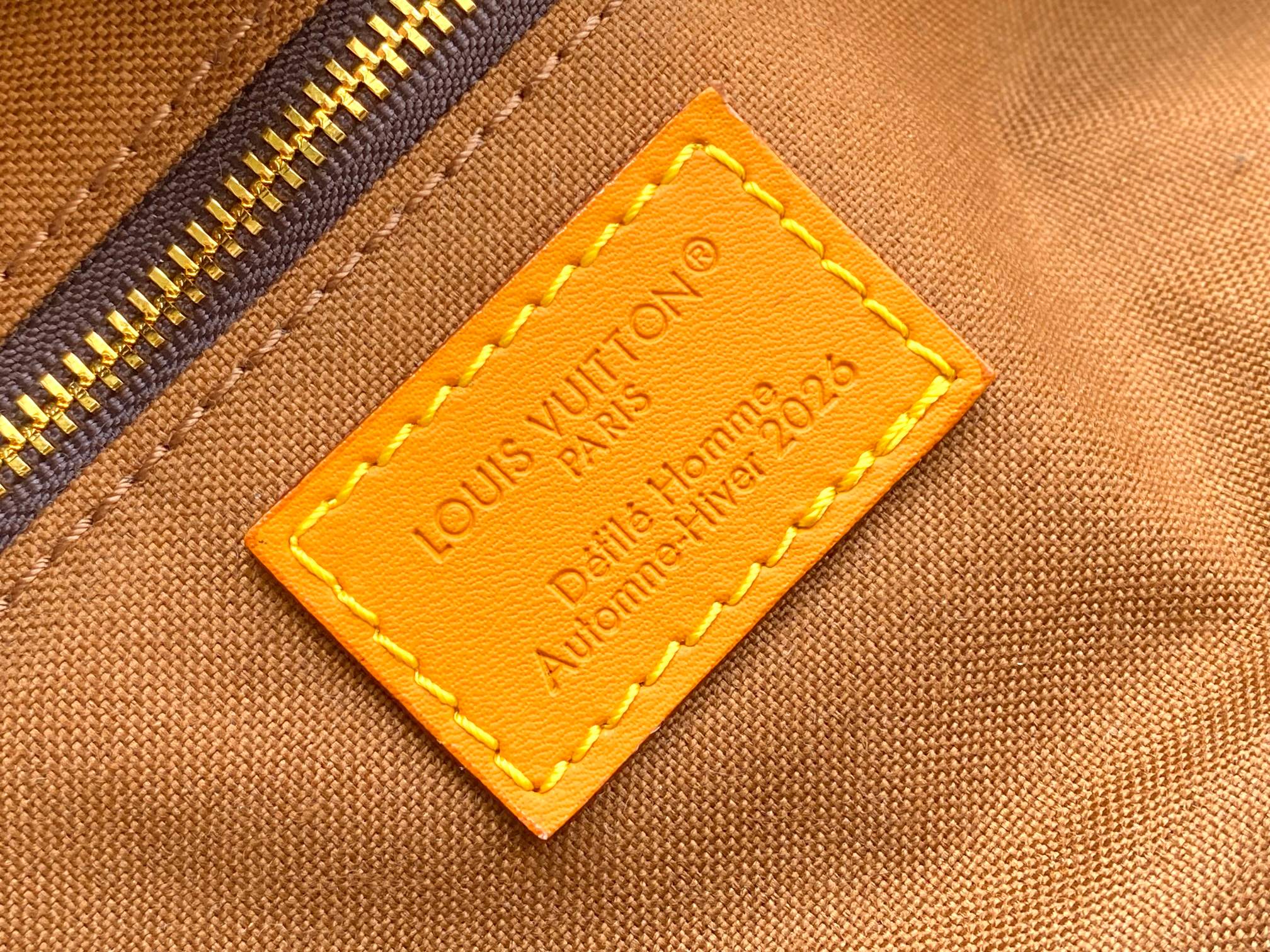 ルイ・ヴィトン Keepall Bandouliere 50 モノグラム イエロートリム M41416 画像 8