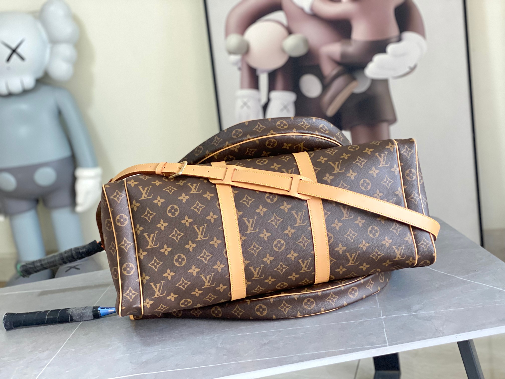 ルイ・ヴィトン Keepall Tennis 50 モノグラムキャンバス M28848 画像 4