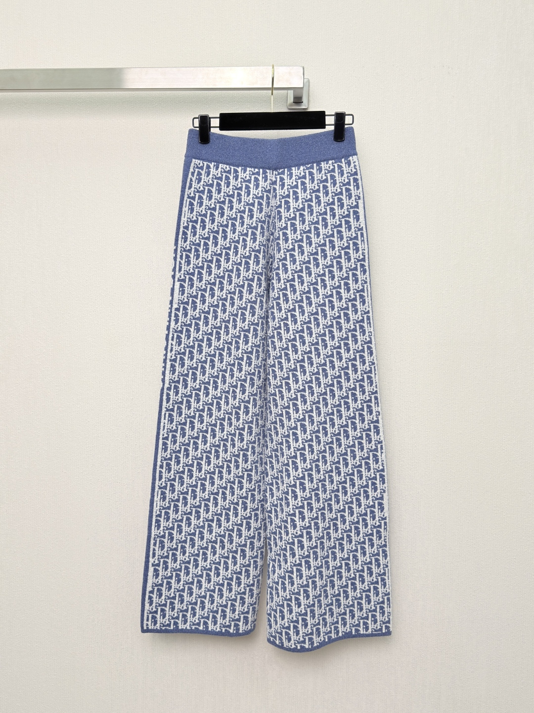 ディオール Chez Moi オブリーク シルクツイル パンツ ブルー 121P23A6608_X5803 画像 7