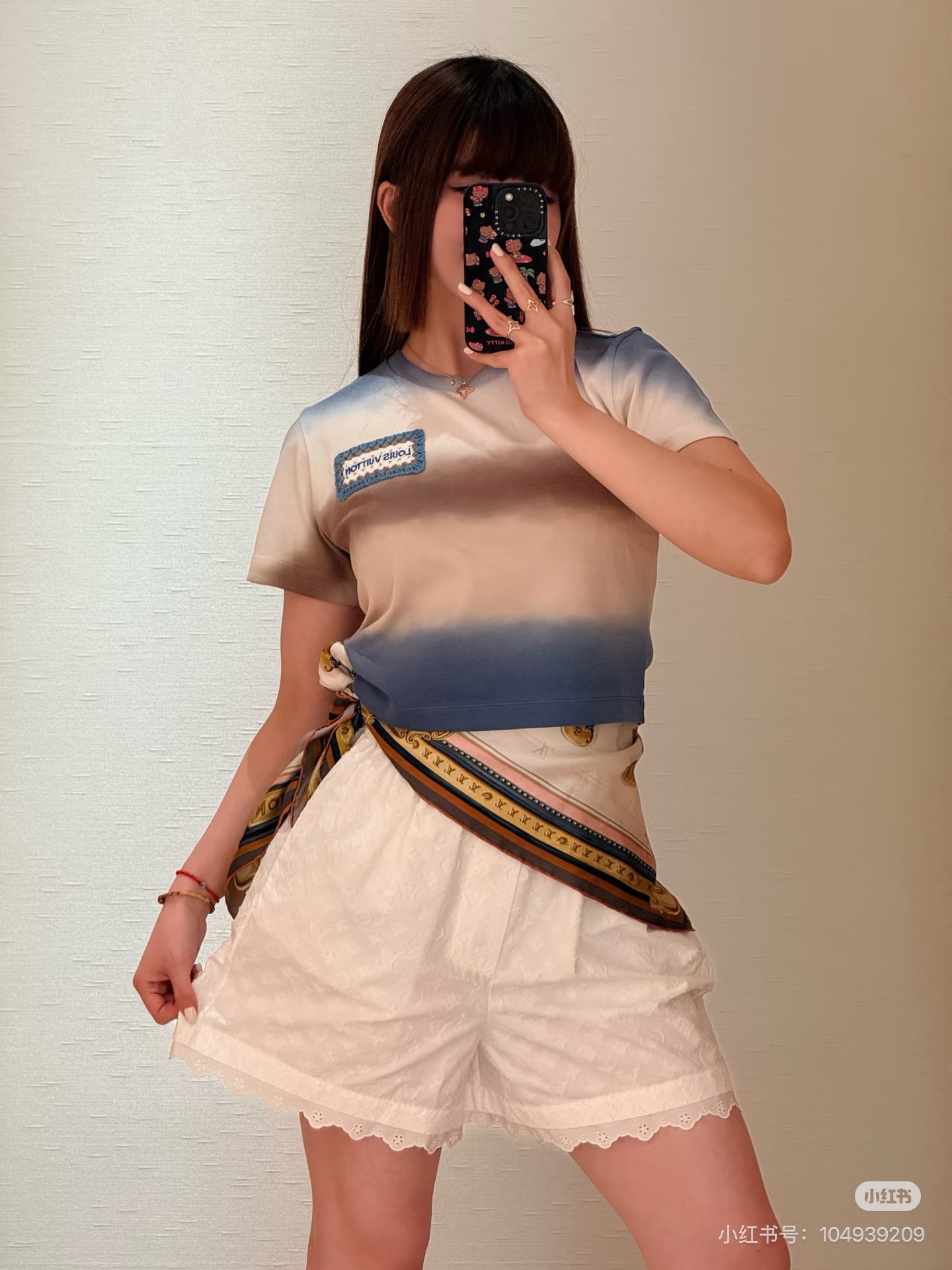 ルイヴィトン ブロデリーアングレーズ ショートパンツ ホワイト 画像 7