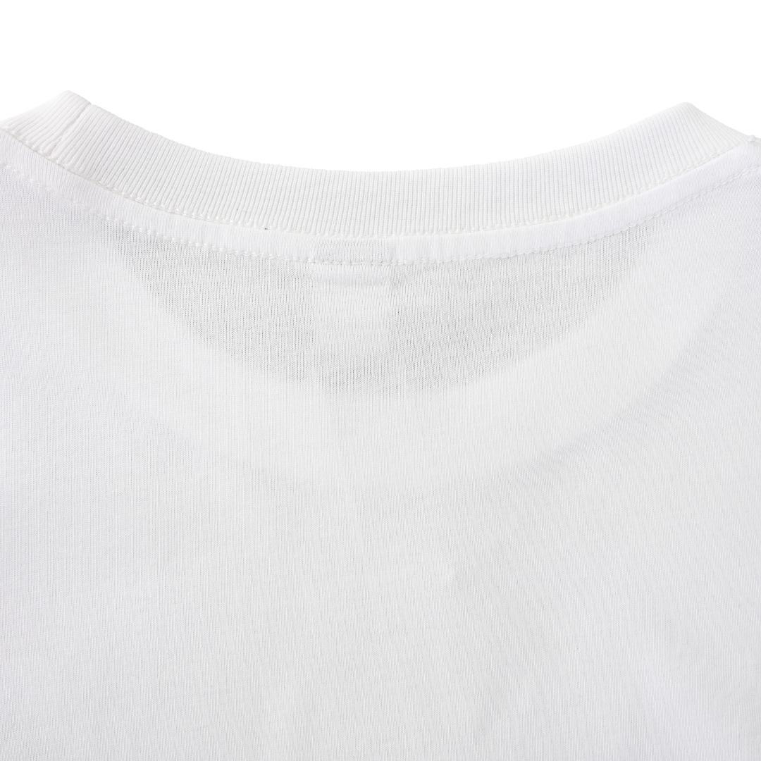 ベルルッティ レザーディテール Tシャツ ホワイト 305843 画像 7