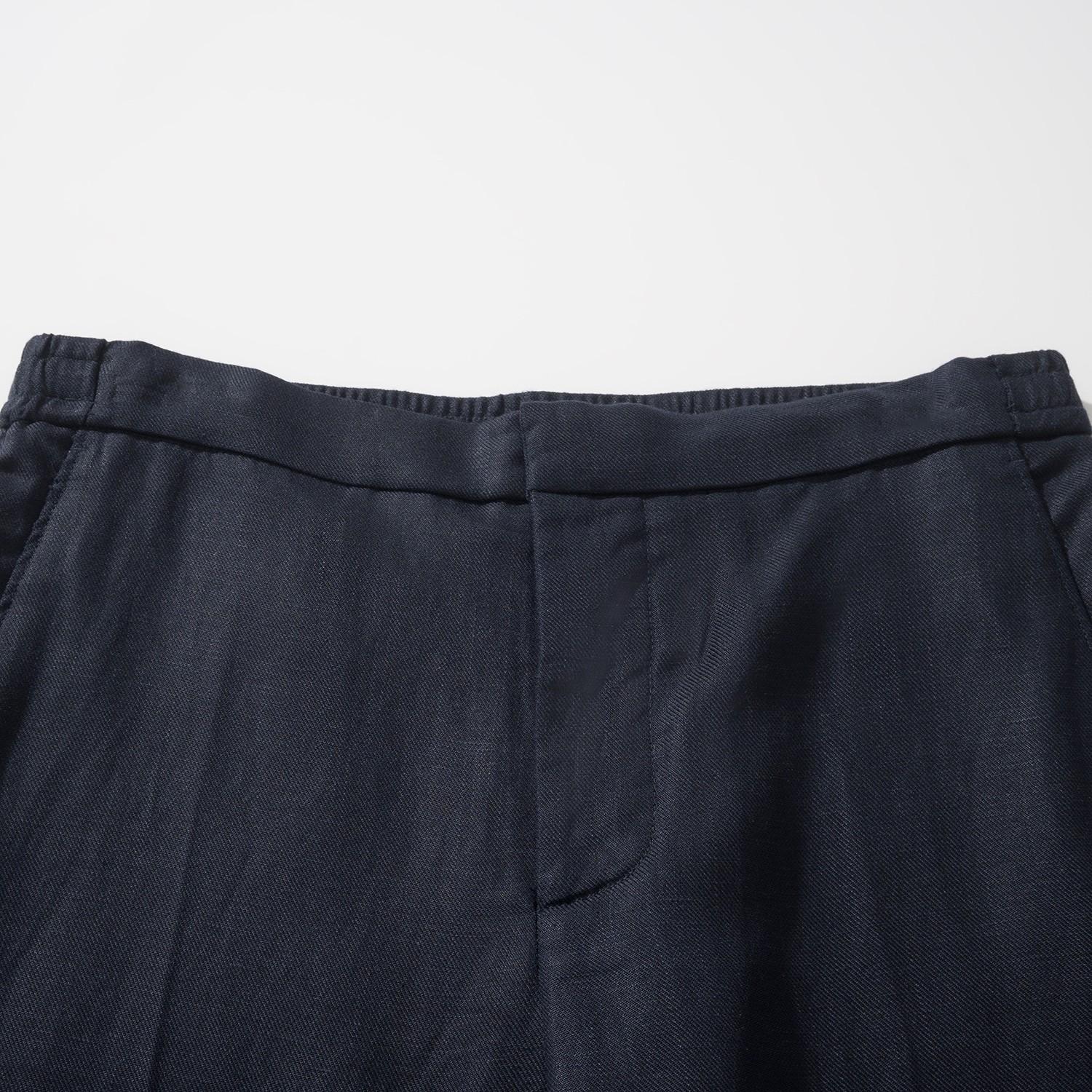 ゼニア ビコ オアジリノ リネンリヨセルパンツ ネイビー 20cm 詳細画像 3