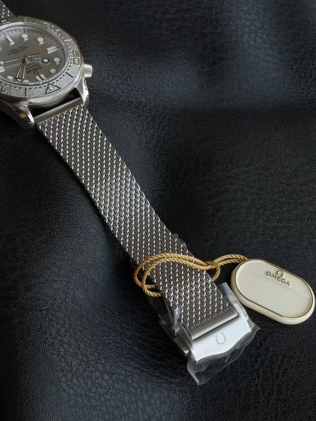 オメガ Seamaster Diver 300M 007エディション グレーメッシュ 210.90.42.20.01.001 画像 8