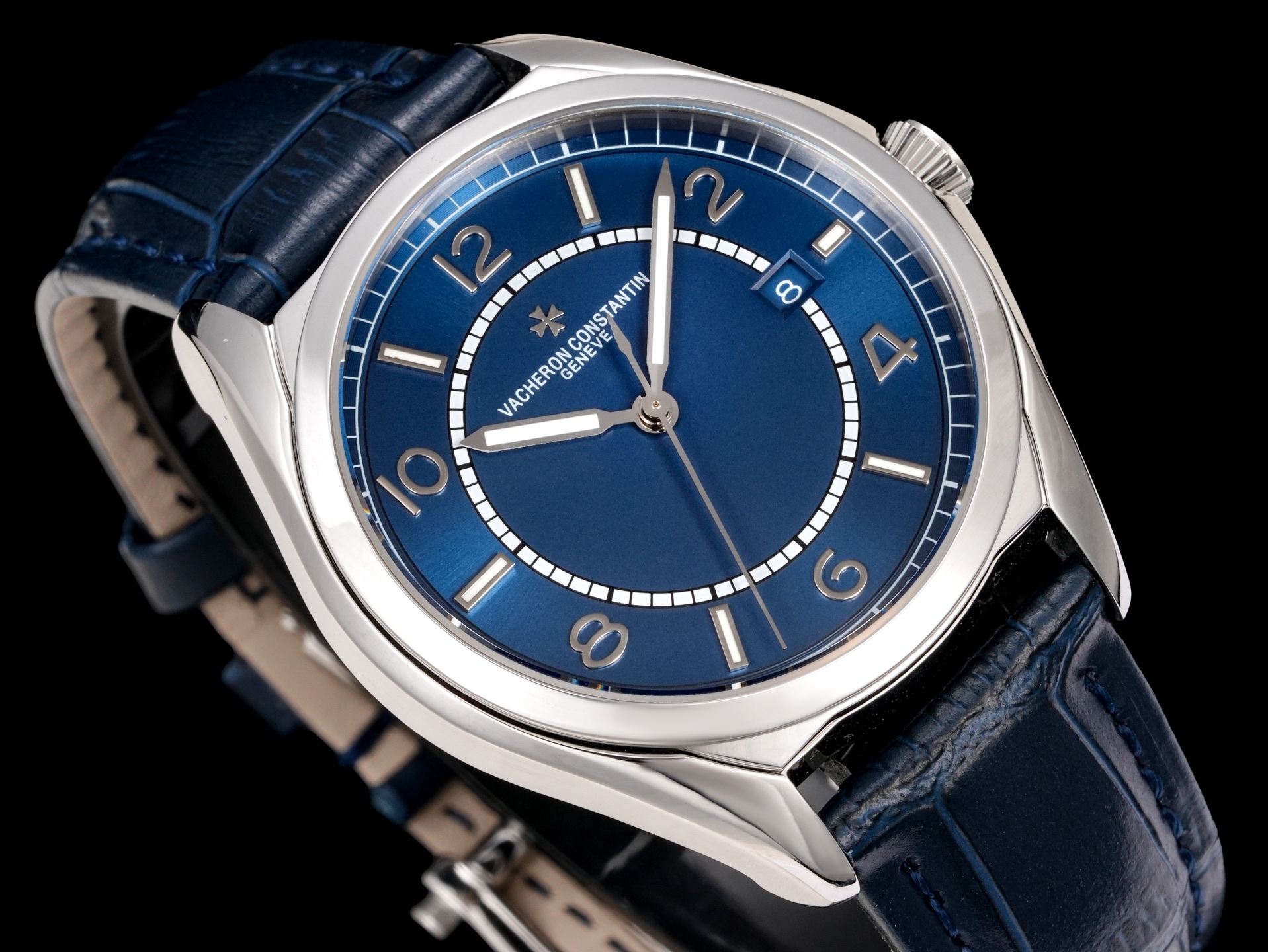 ヴァシュロン・コンスタンタン Fiftysix Self-Winding ブルーダイヤル 4600E/000A-B487 画像 4