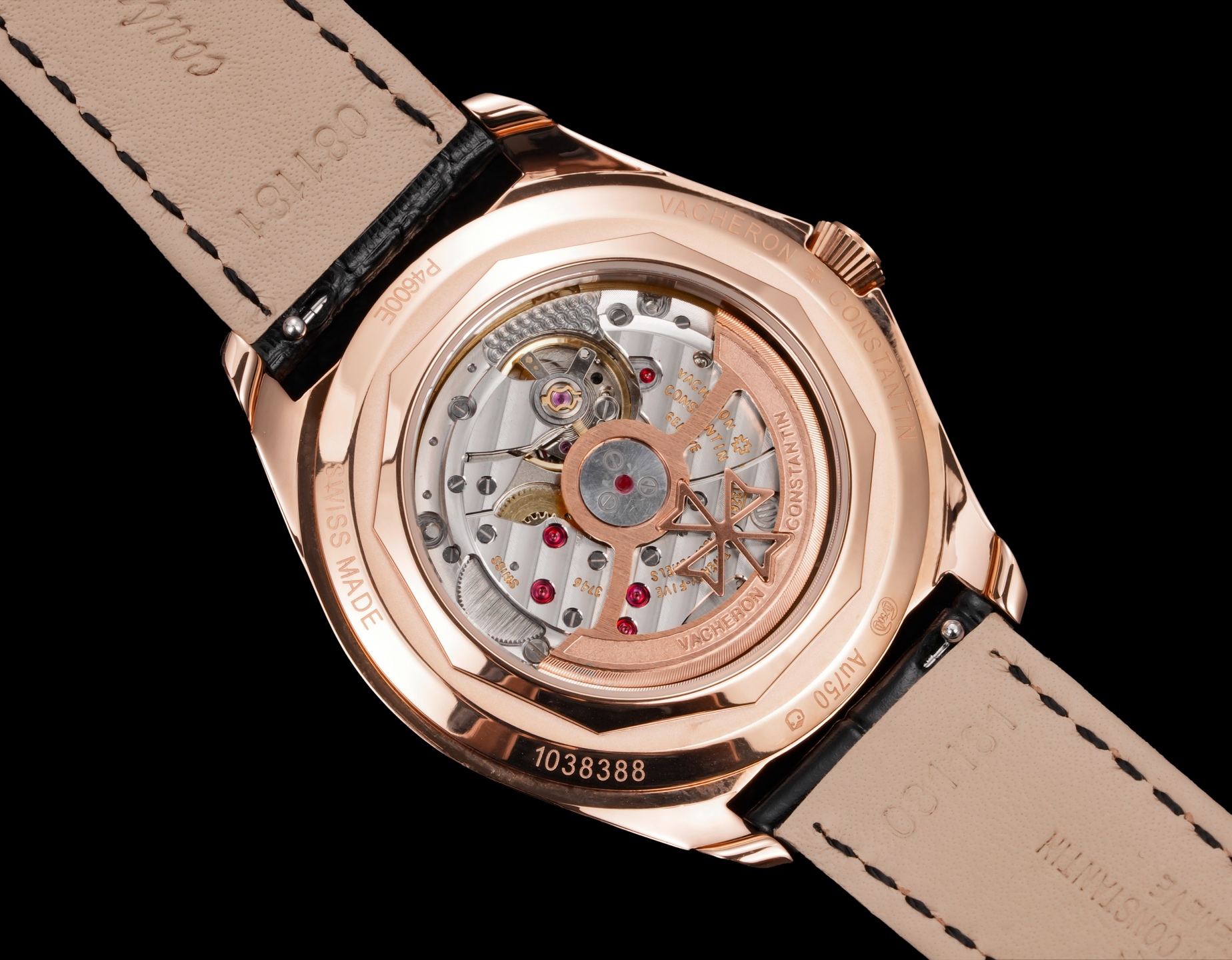 ヴァシュロン・コンスタンタン Fiftysix Self-Winding ブラックダイヤル ローズゴールド 4600E/000R-H101 画像 7