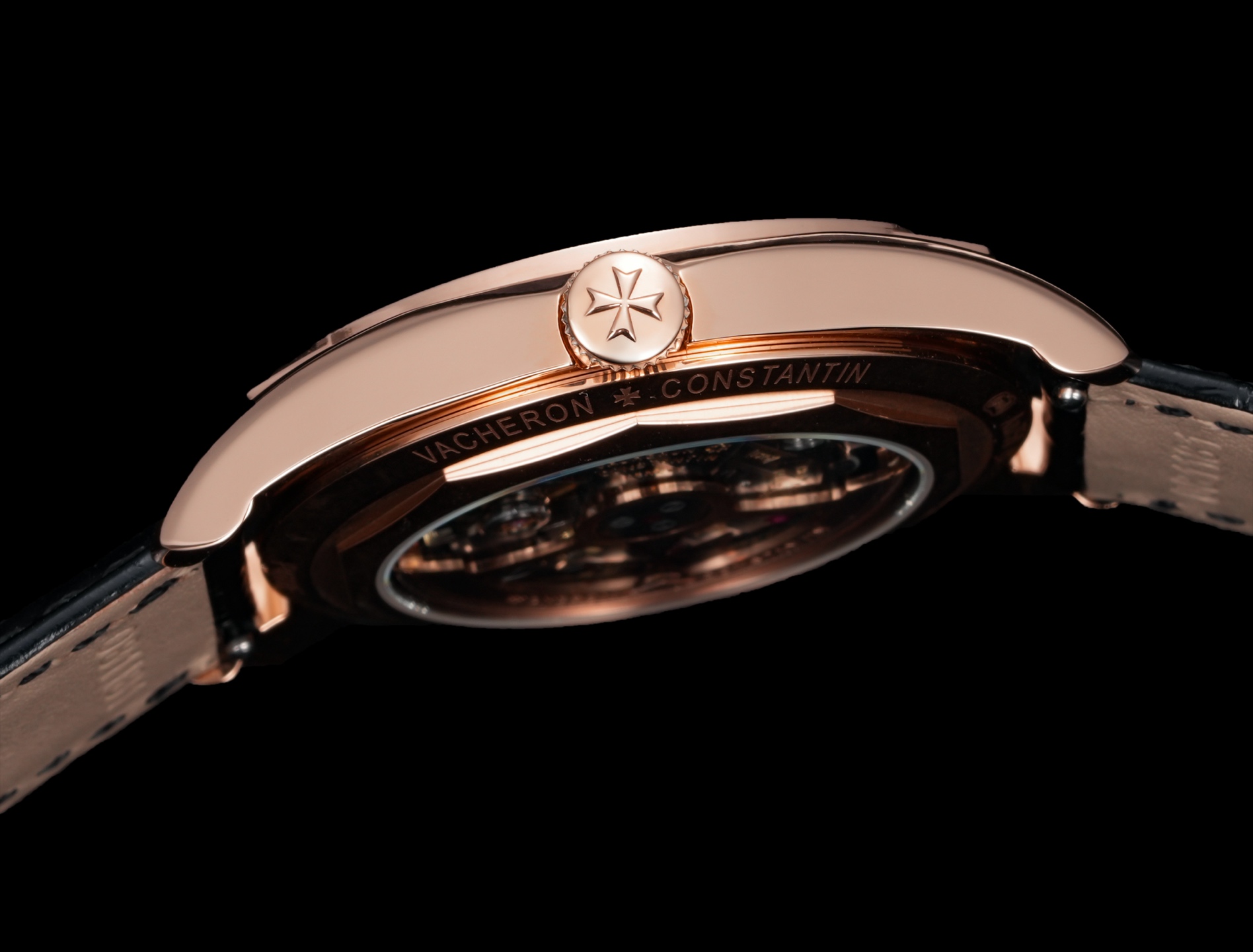 ヴァシュロン・コンスタンタン Fiftysix Self-Winding ブラックダイヤル ローズゴールド 4600E/000R-H101 画像 8