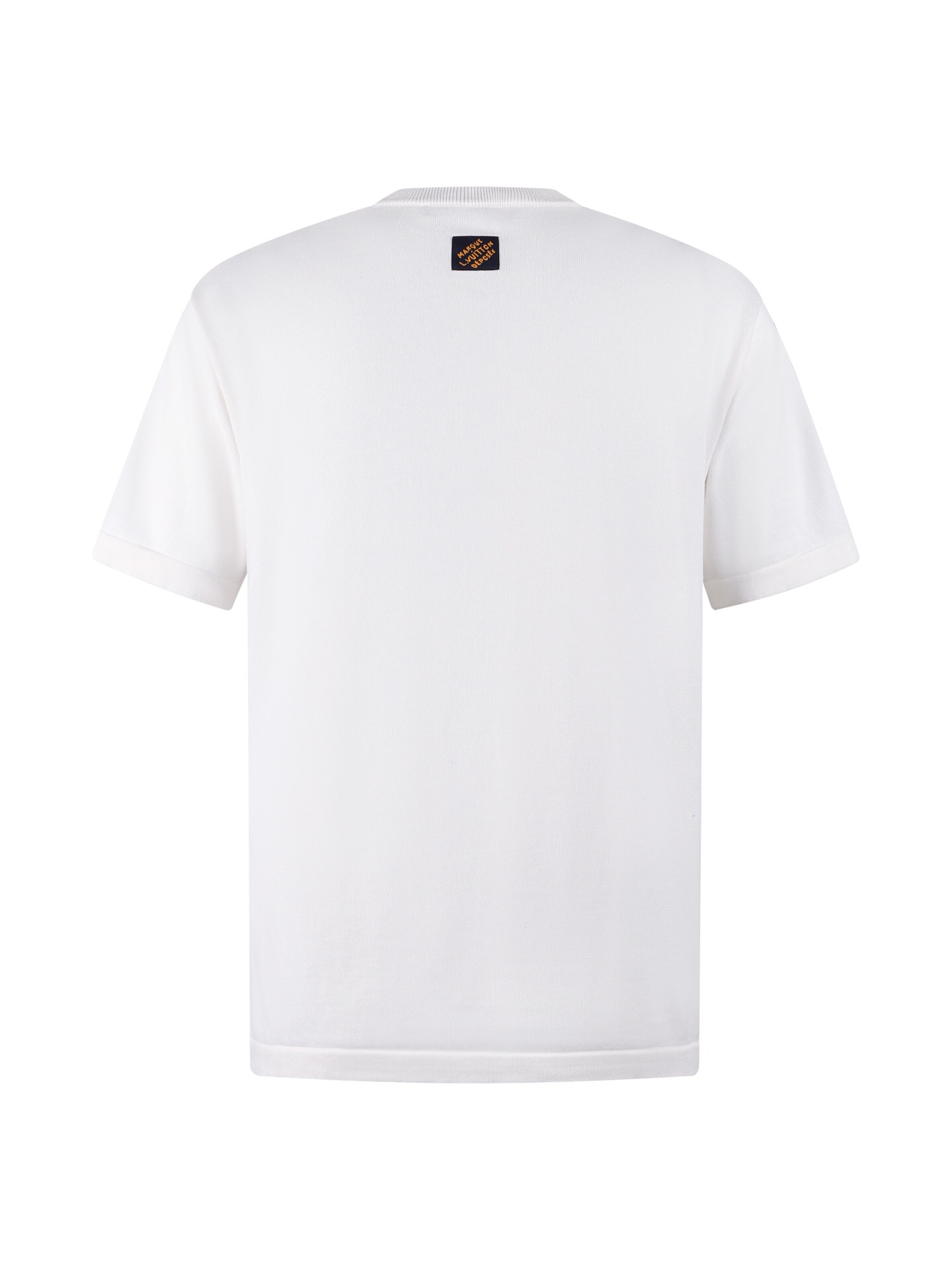 ルイヴィトン フィンガーパッチ ニット Tシャツ ホワイト 詳細画像 2