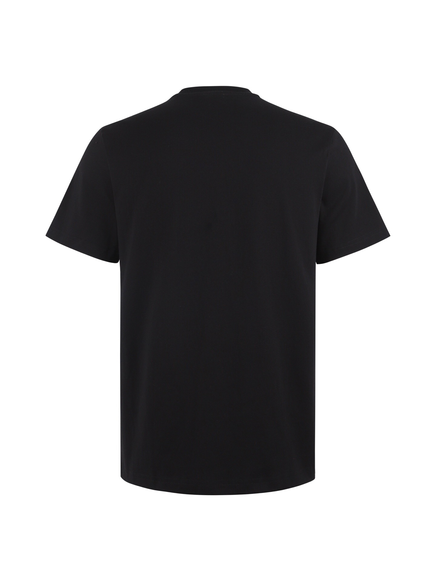 モンクレール フロック胸ロゴ Tシャツ ブラック 詳細画像 2