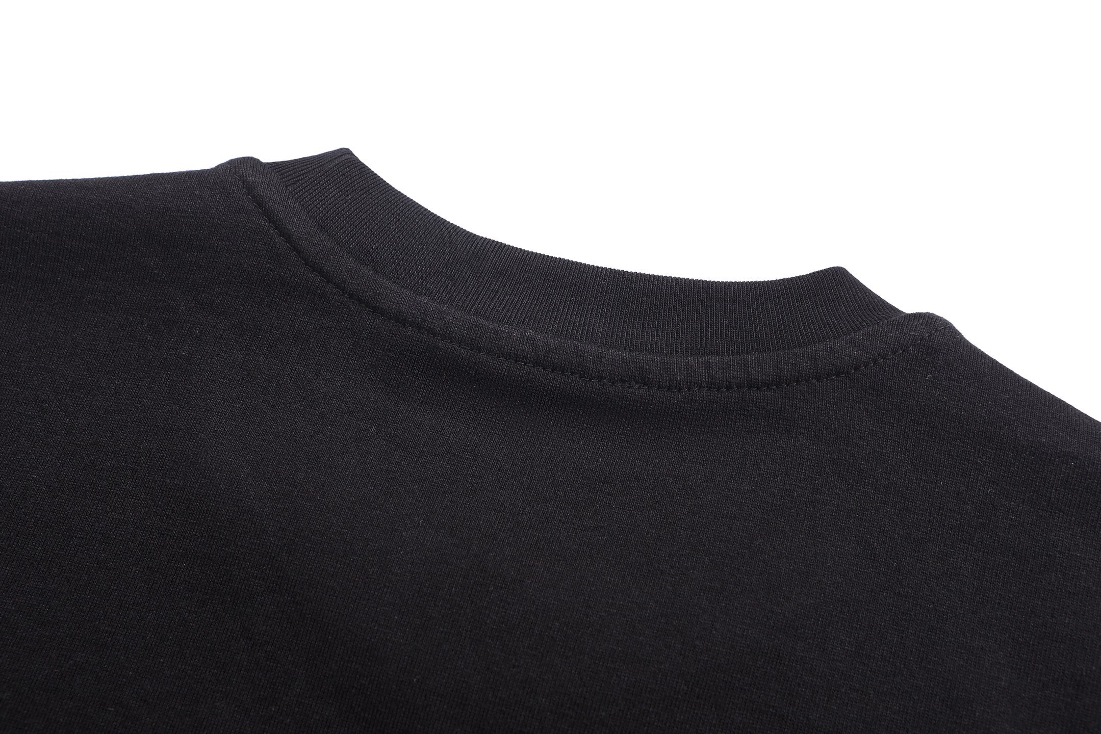 モンクレール フロック胸ロゴ Tシャツ ブラック 画像 4